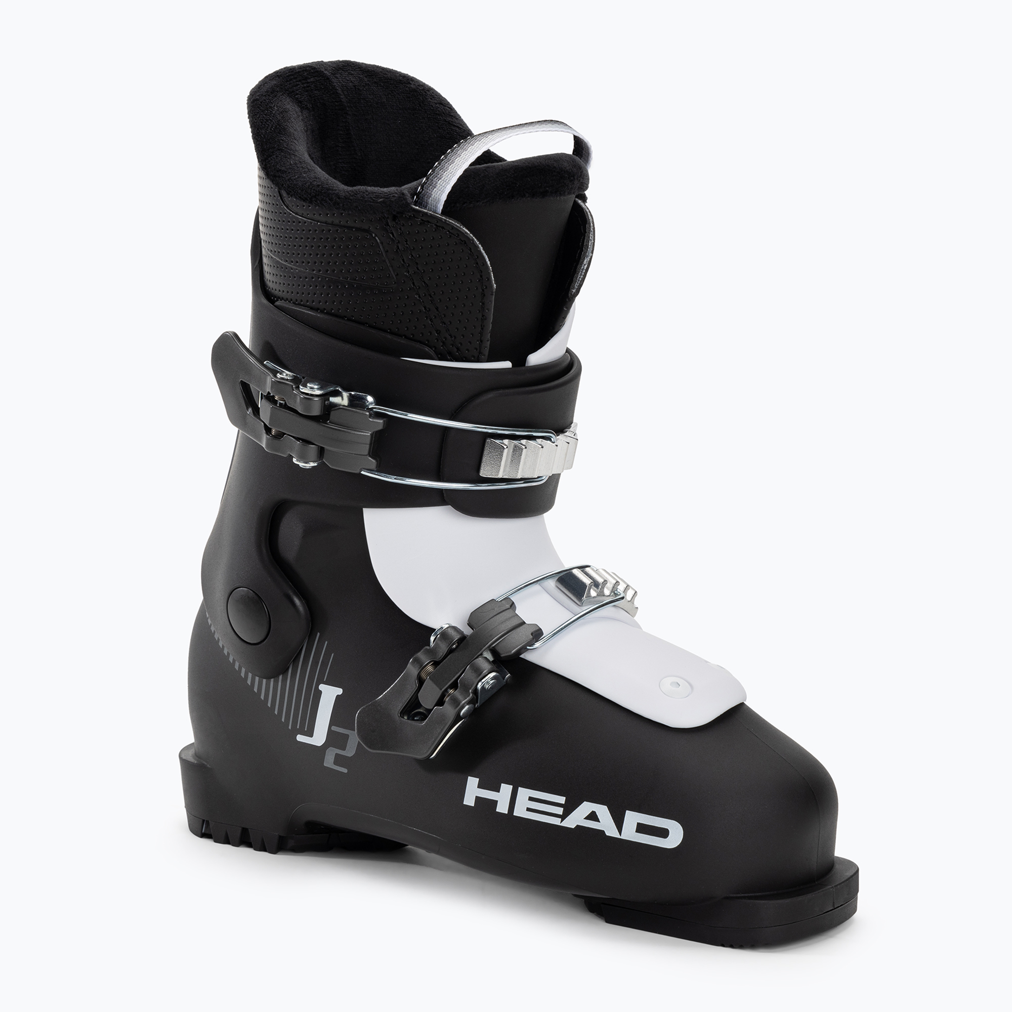 Детски ски обувки HEAD J2 черни/бели
