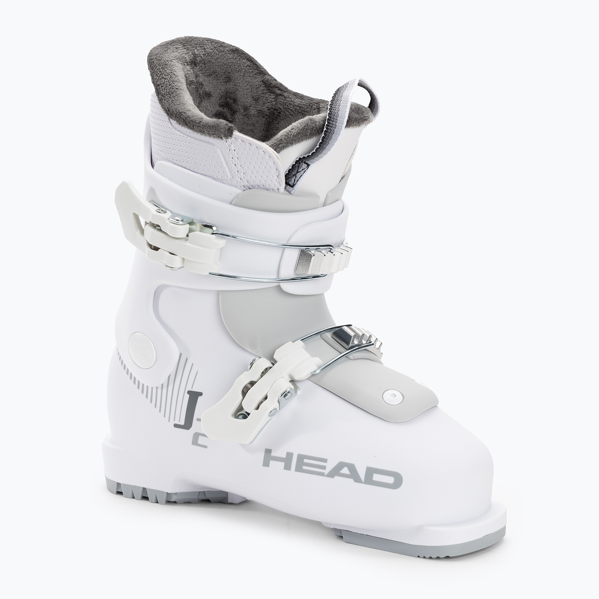 Детски ски обувки HEAD J2 бели/сиви