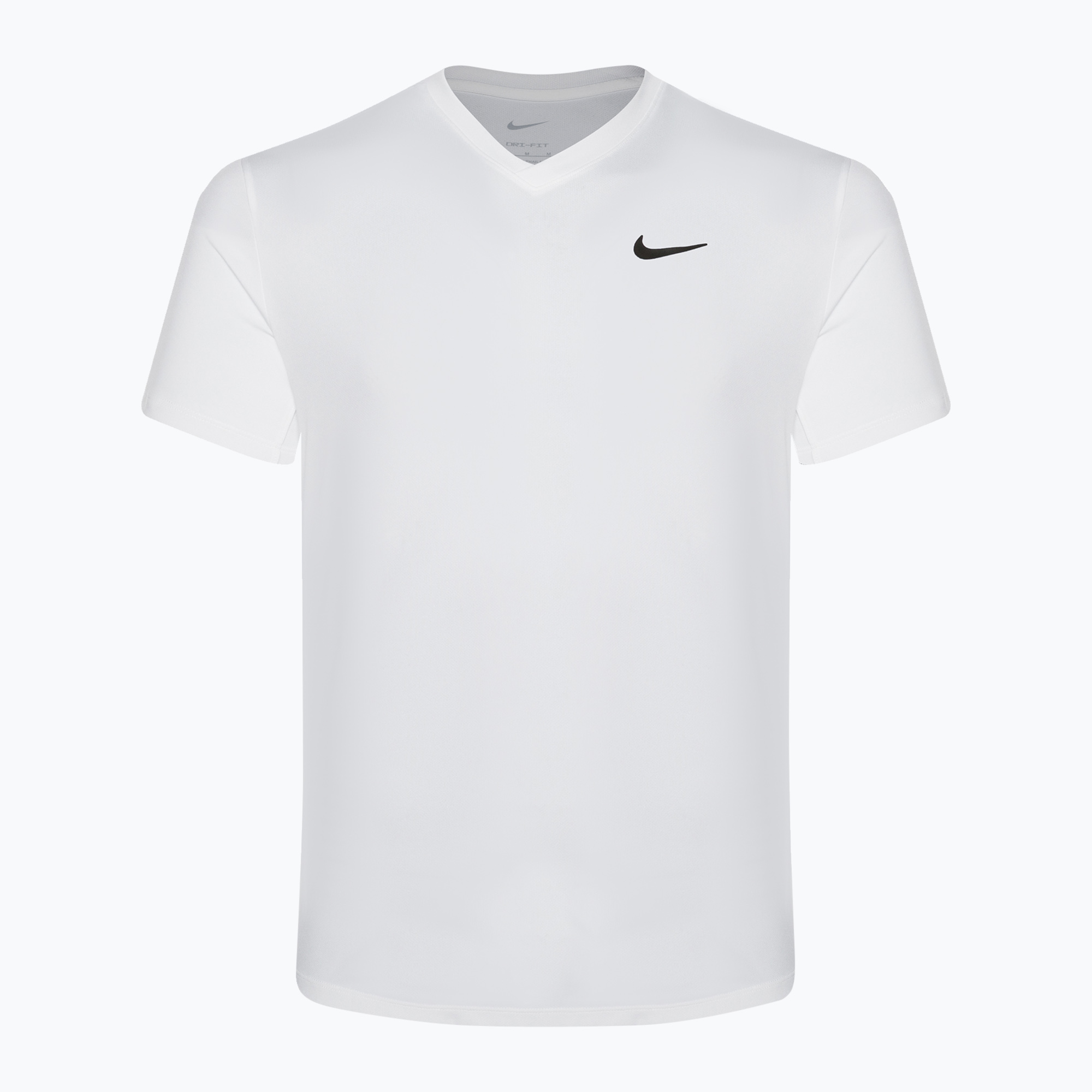 Мъжка тениска Nike Court Dri-Fit Victory бяла/бяла/черна