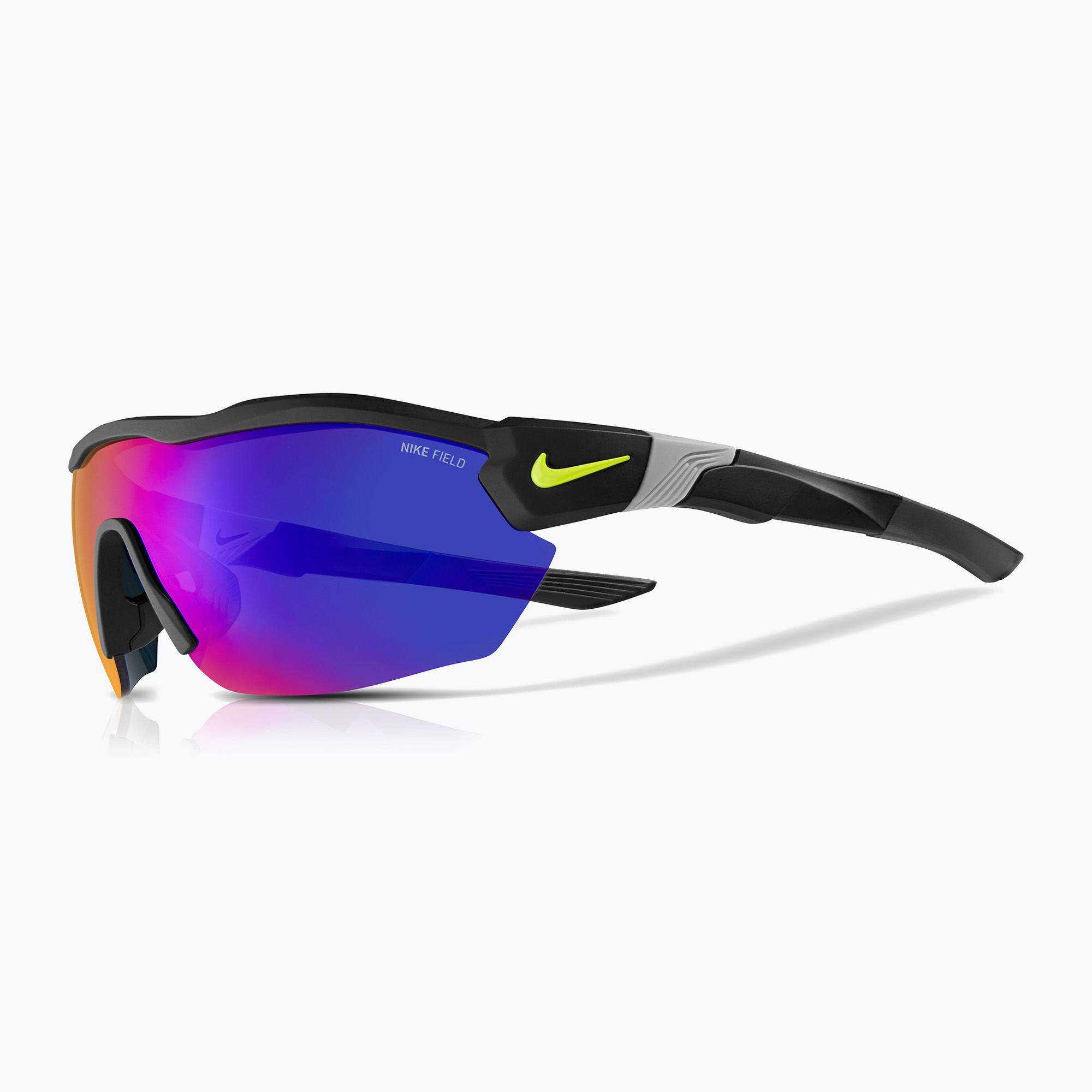 Мъжки слънчеви очила Nike Show X3 Elite L matte black/volt/field tint