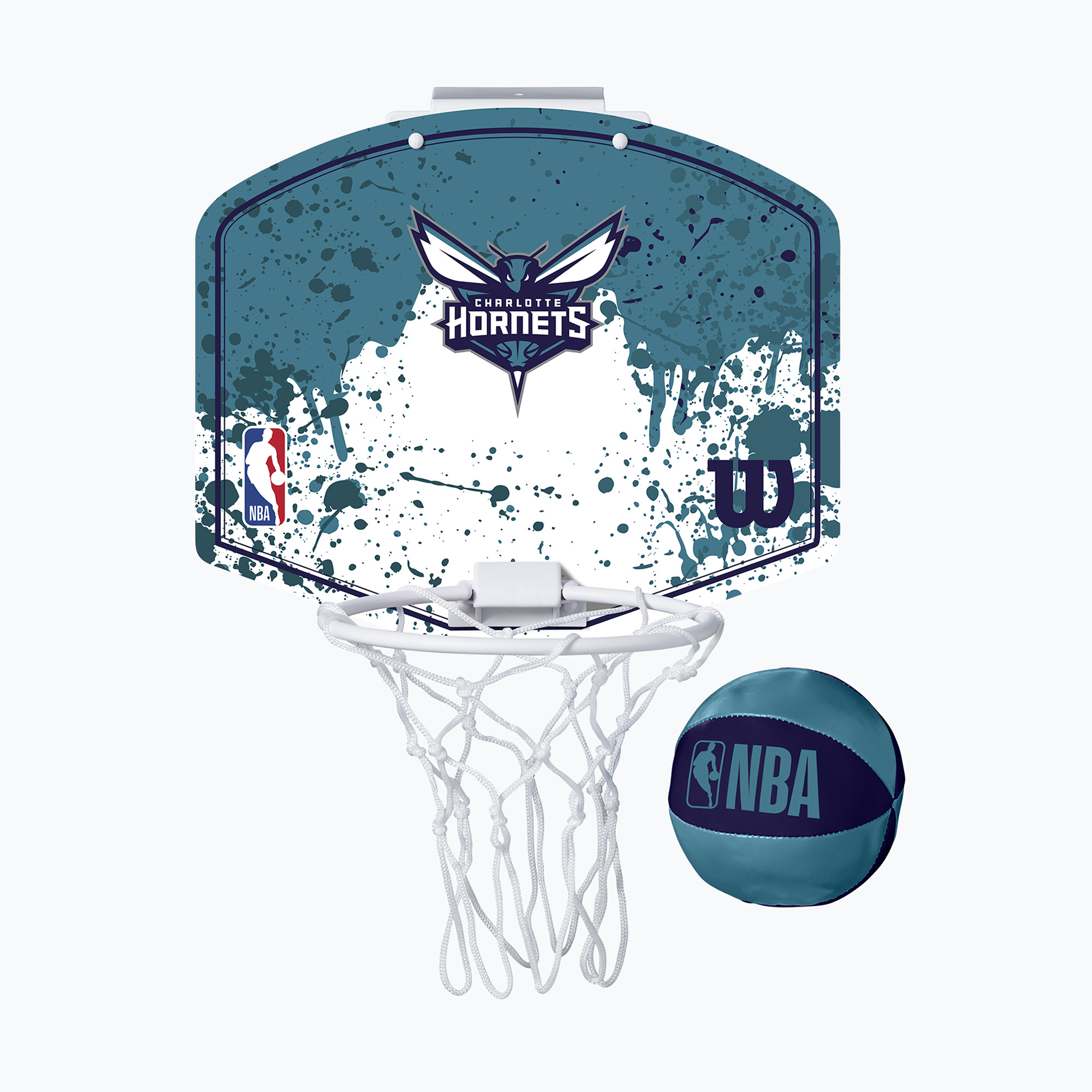 Wilson NBA Team Mini Hoop Charlotte Hornets баскетболен комплект