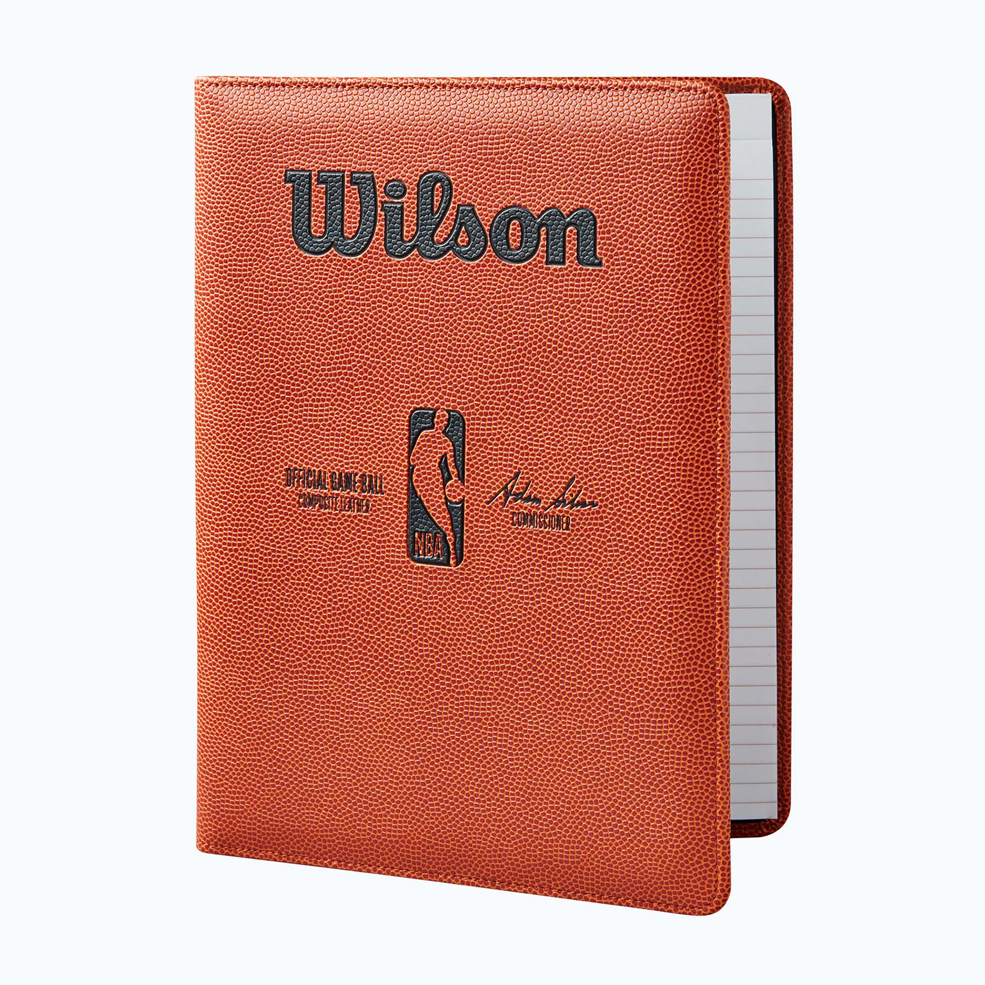 A4 Wilson NBA Padfolio кафяв