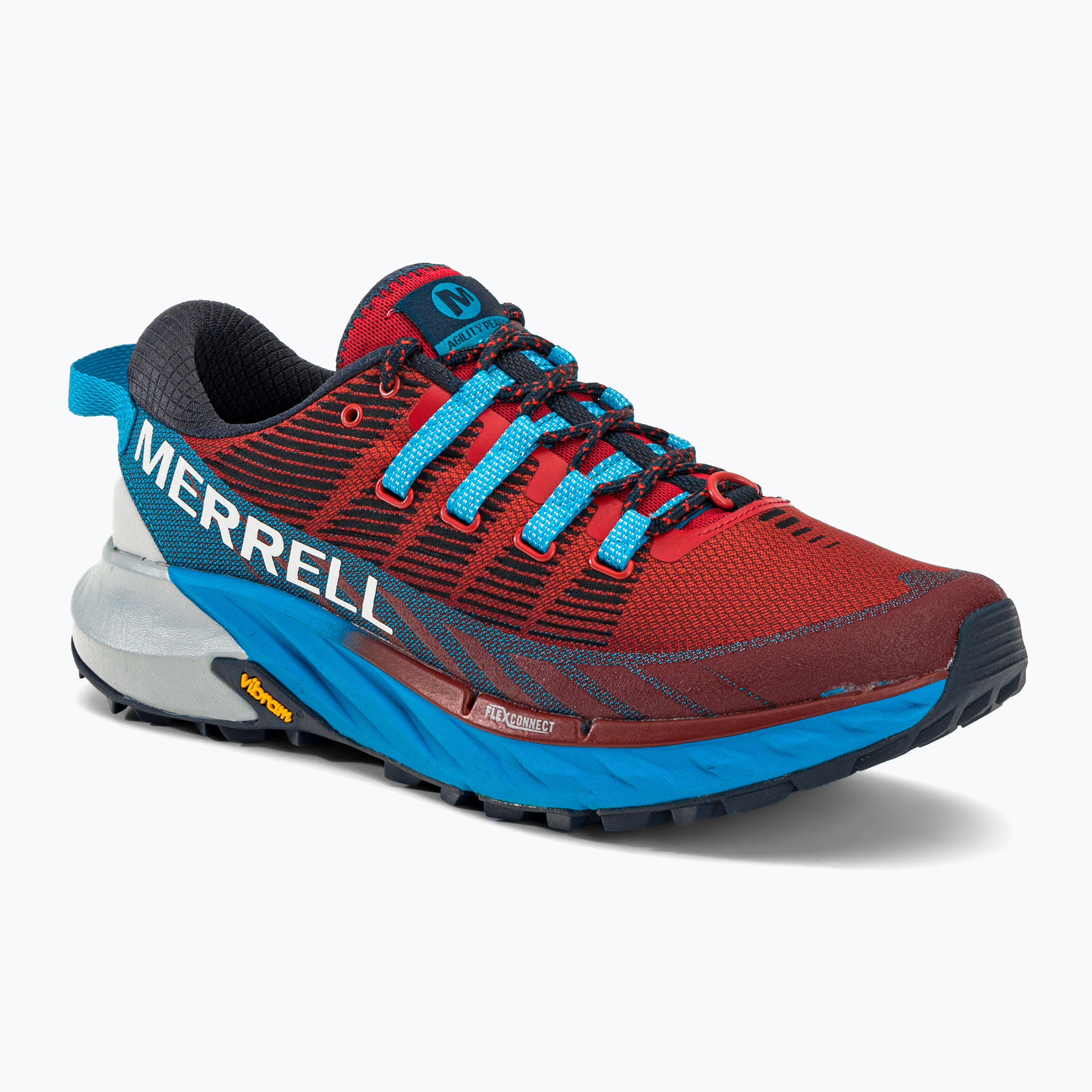 Мъжки обувки за бягане Merrell Agility Peak 4 червено-сини J067463