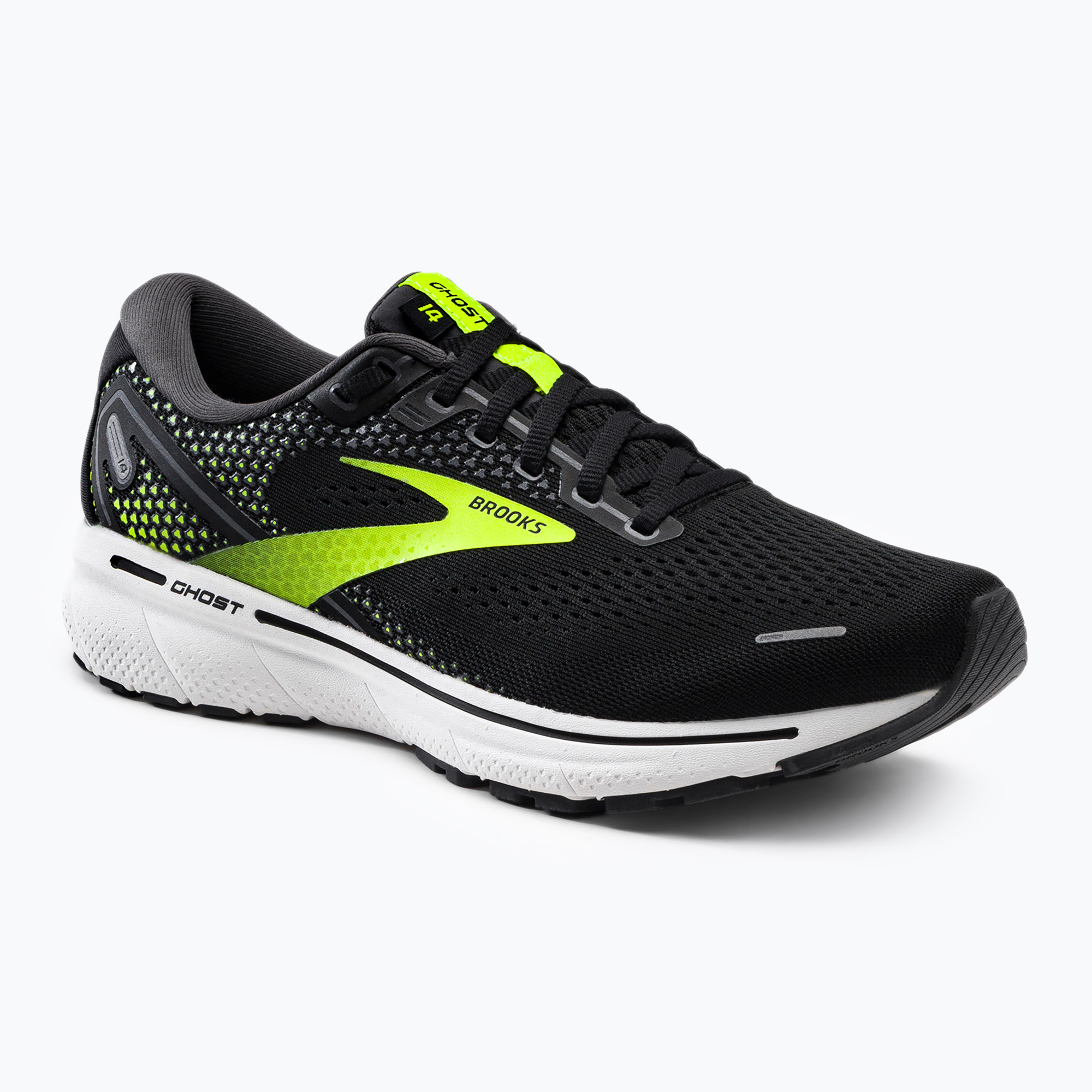 Мъжки обувки за бягане BROOKS Ghost 14 black-green 1103691D047