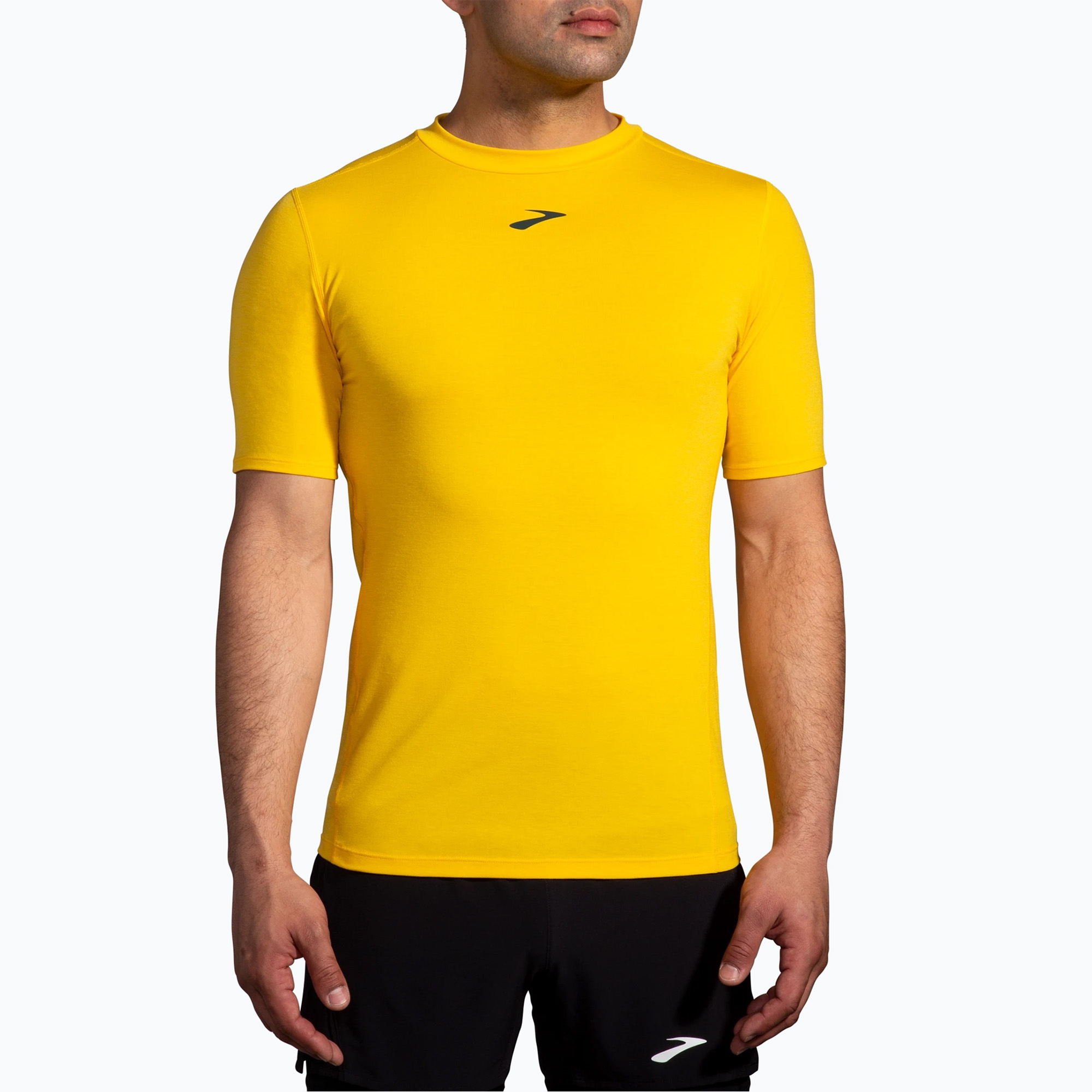 Мъжка тениска за бягане Brooks High Point lemon chrome