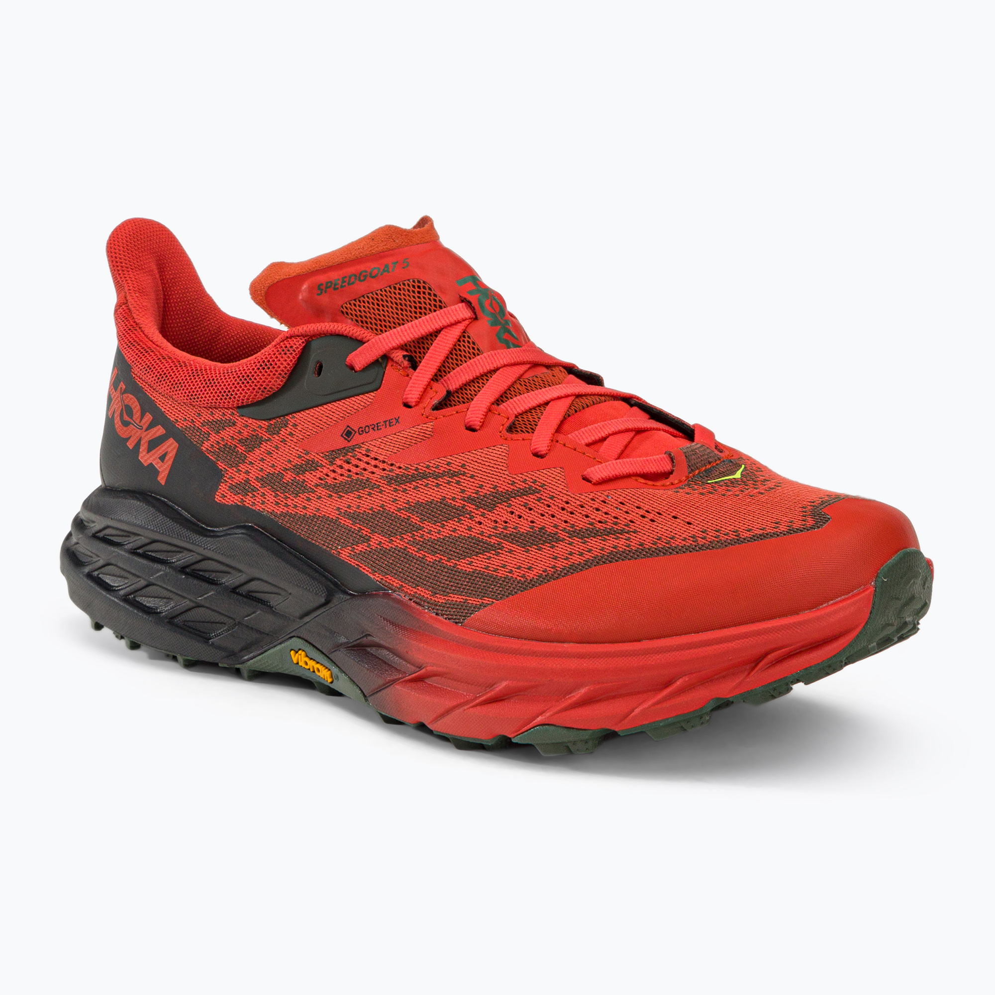 Мъжки обувки за бягане HOKA Speedgoat 5 GTX червени 1127912-FTHY