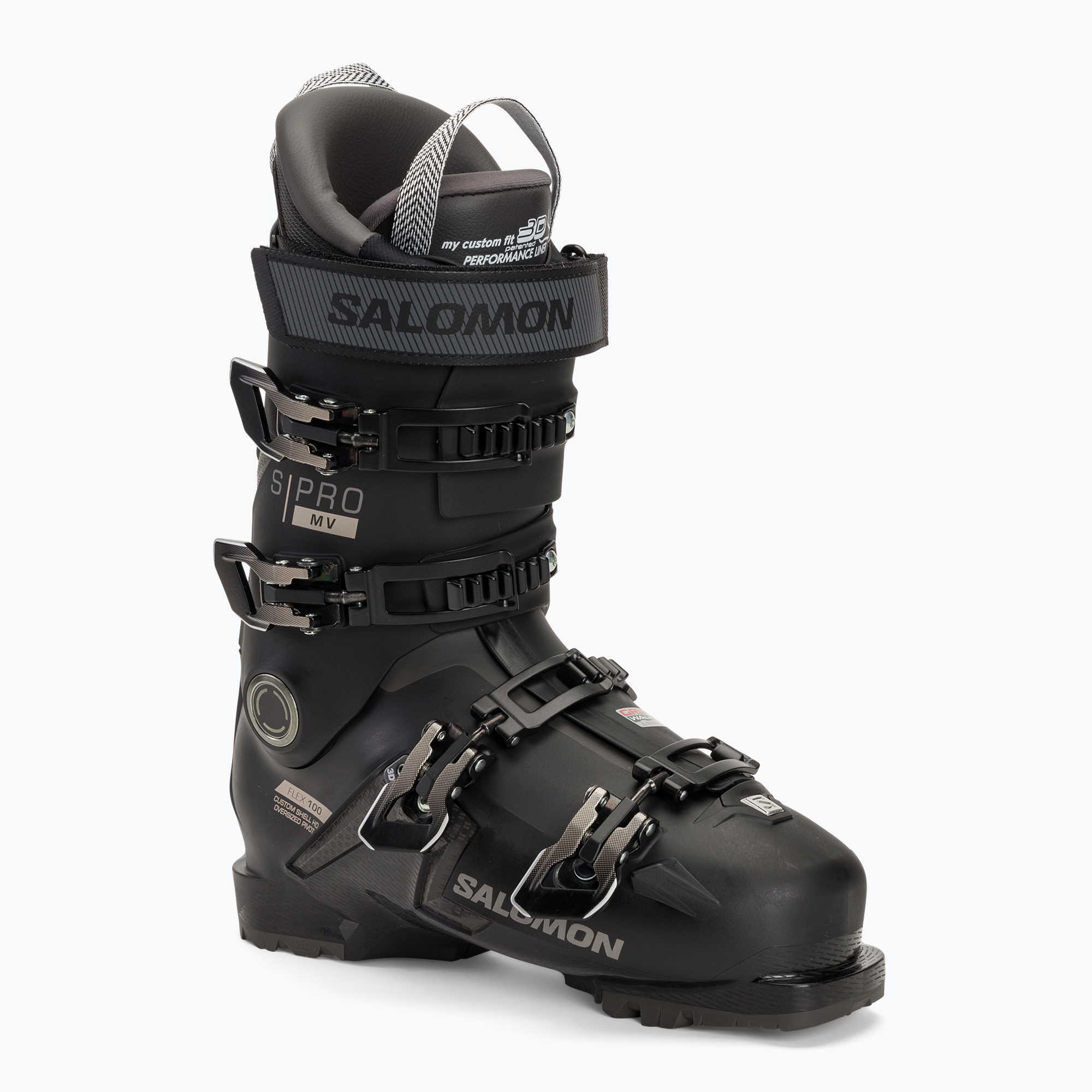 Мъжки ски обувки Salomon S Pro MV 100 black/titanium met./belle
