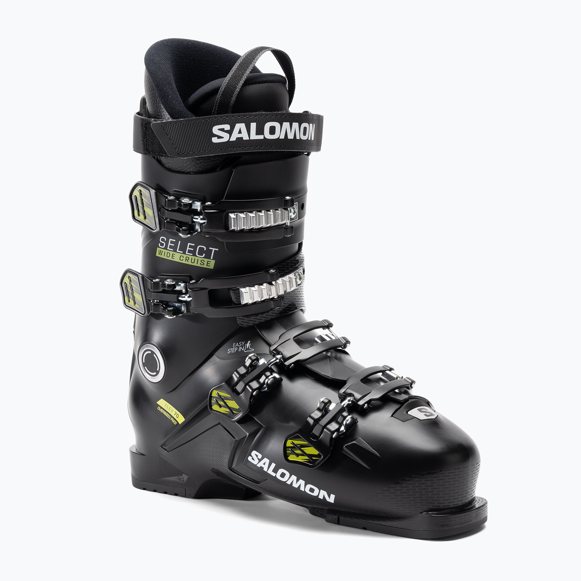 Мъжки ски обувки Salomon Select Wide Cruise 70 black/beluga/acid green