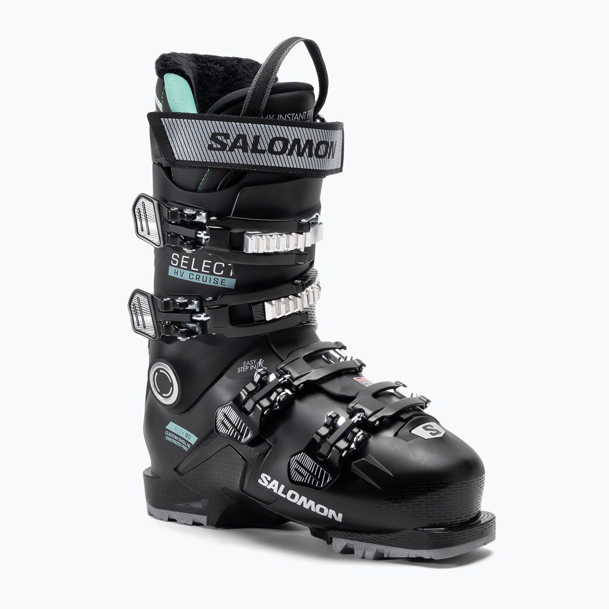 Дамски ски обувки Salomon Select HV Cruise 90 W GW black/beluga/silver
