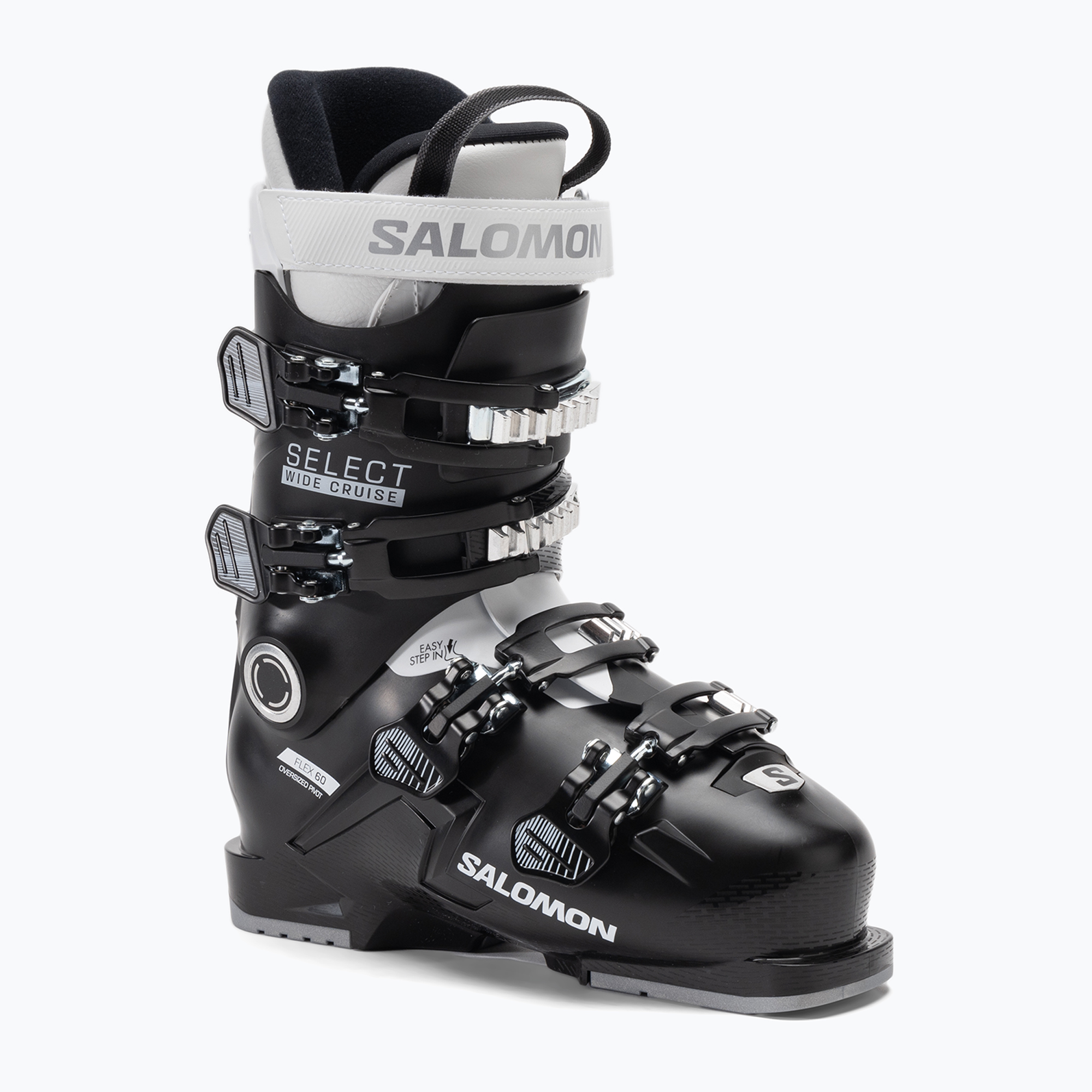 Дамски ски обувки Salomon Select Wide Cruise 60 W black/white/white