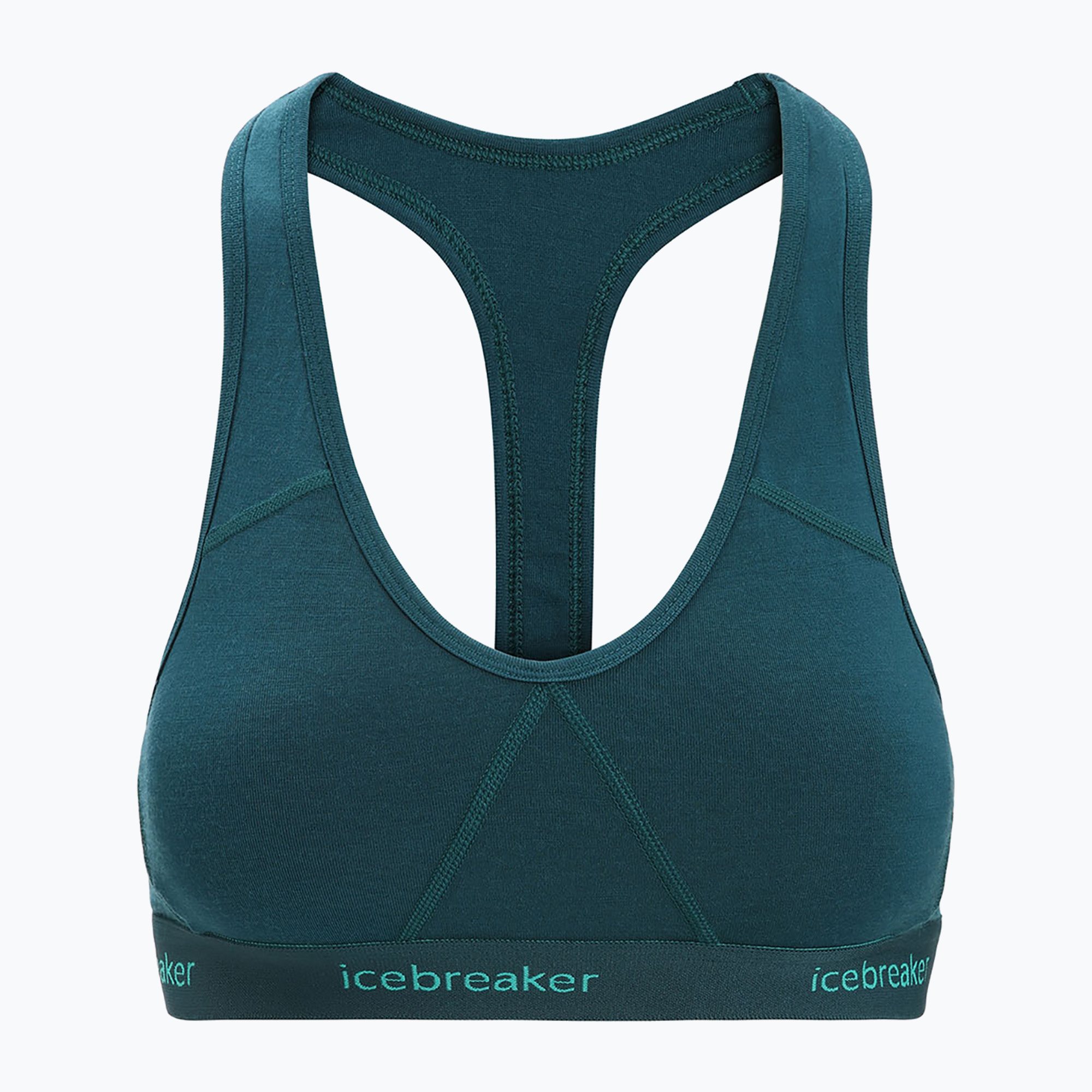 Icebreaker Sprite термо сутиен с раменни гърбове зелен 103020