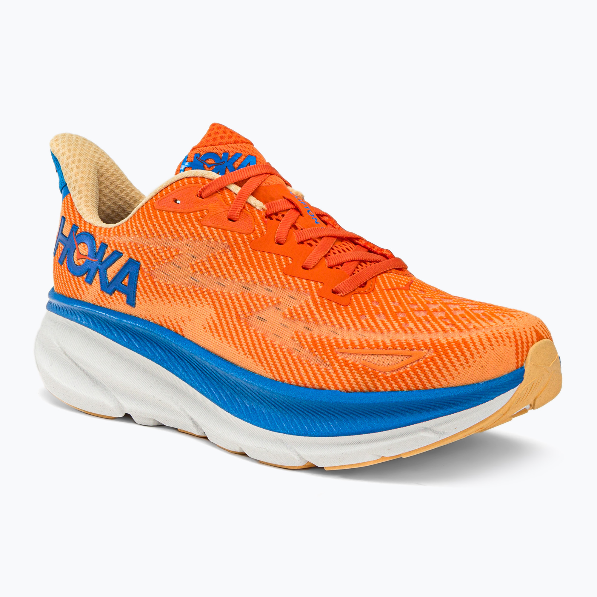 Мъжки обувки за бягане HOKA Clifton 9 orange 1127895-VOIM