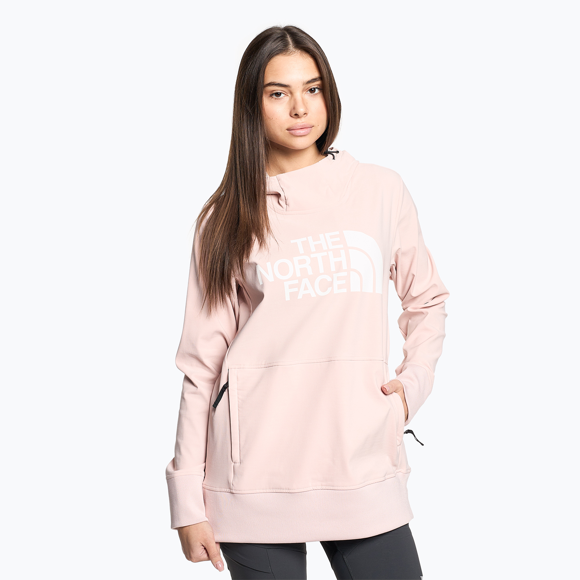 Дамски суитшърт The North Face Tekno Pullover Hoodie pink moss