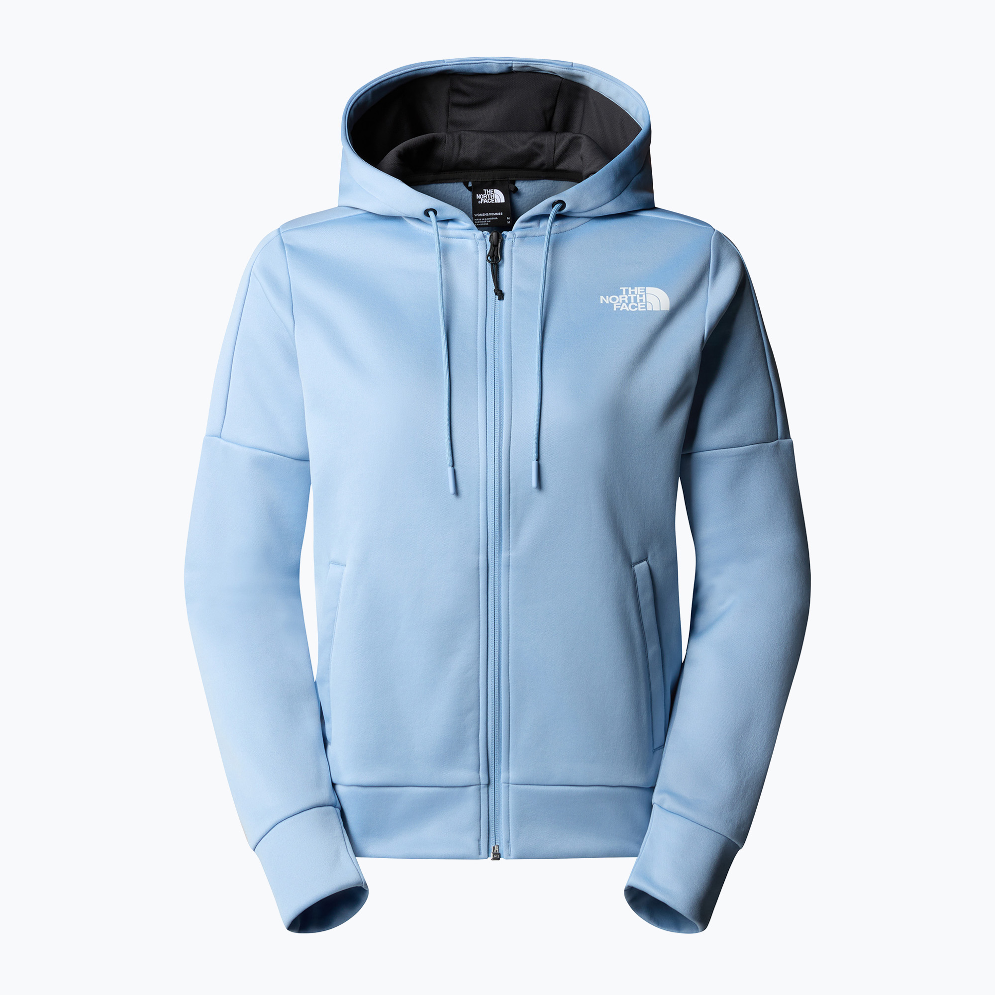 The North Face Reaxion Fleece Hoodie steel blue за жени