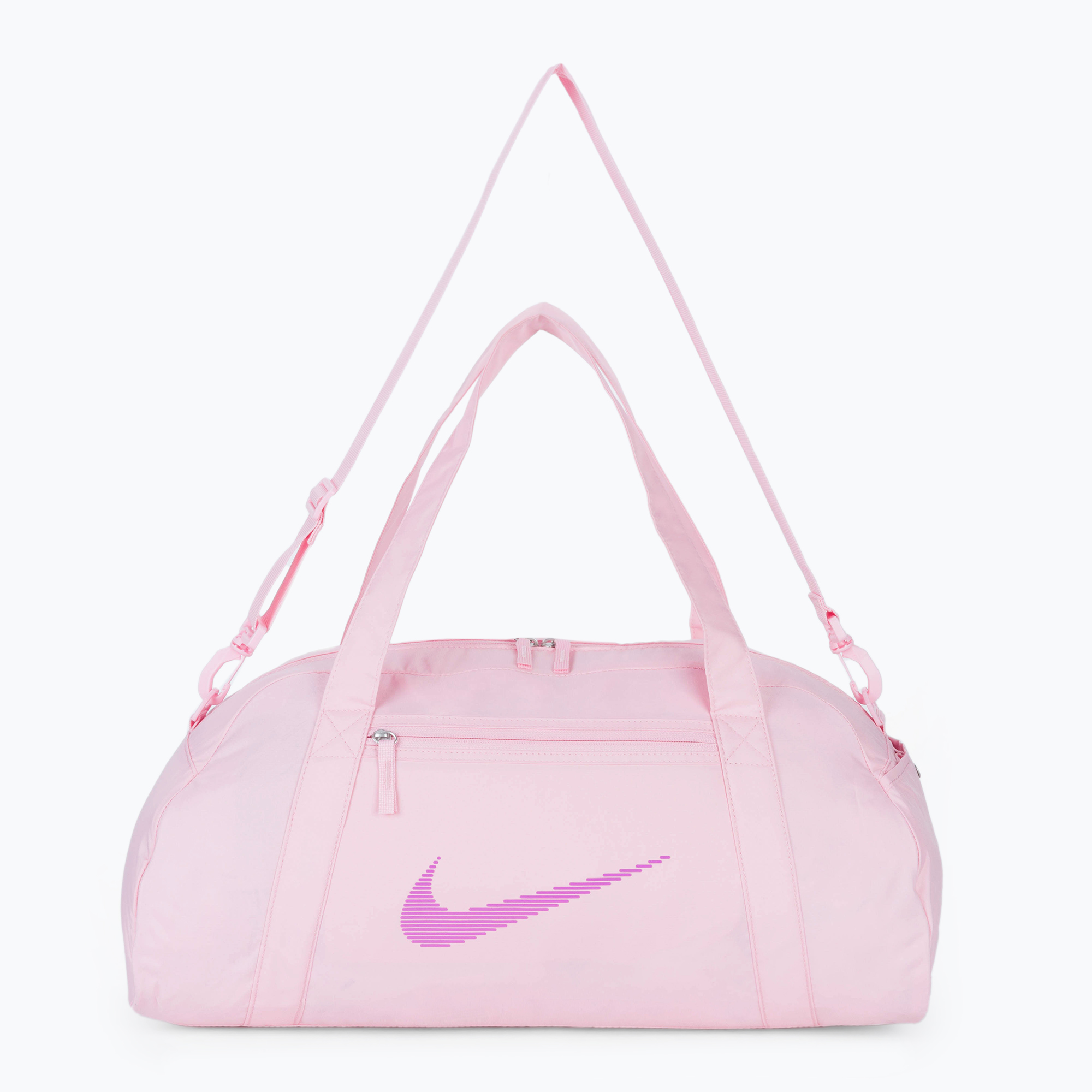 Чанта за тренировки Nike Gym Club 24 л средно меко розово/средно меко розово/фуксия мечта