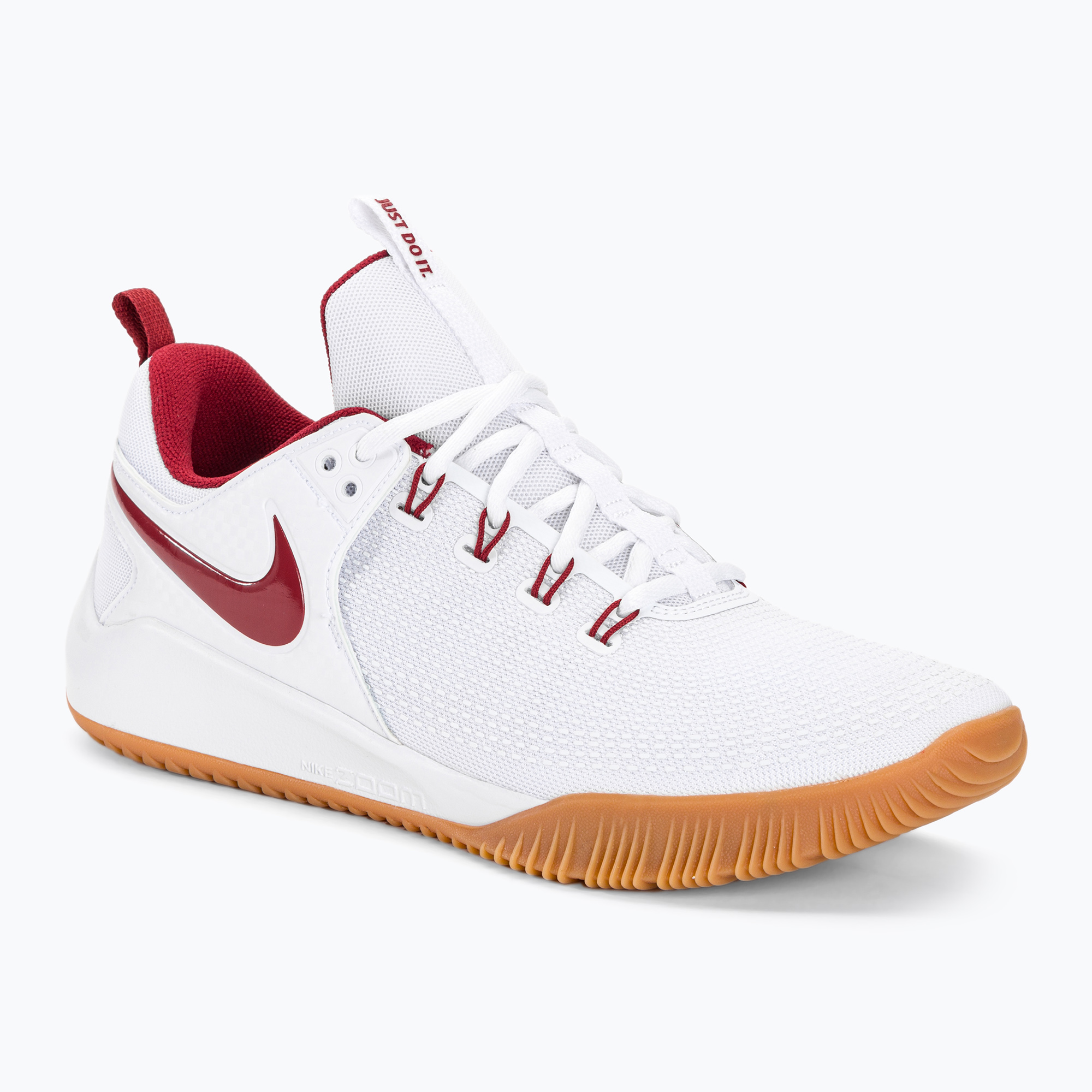 Nike Air Zoom Hyperace 2 LE бели/отборно малинови бели обувки за волейбол