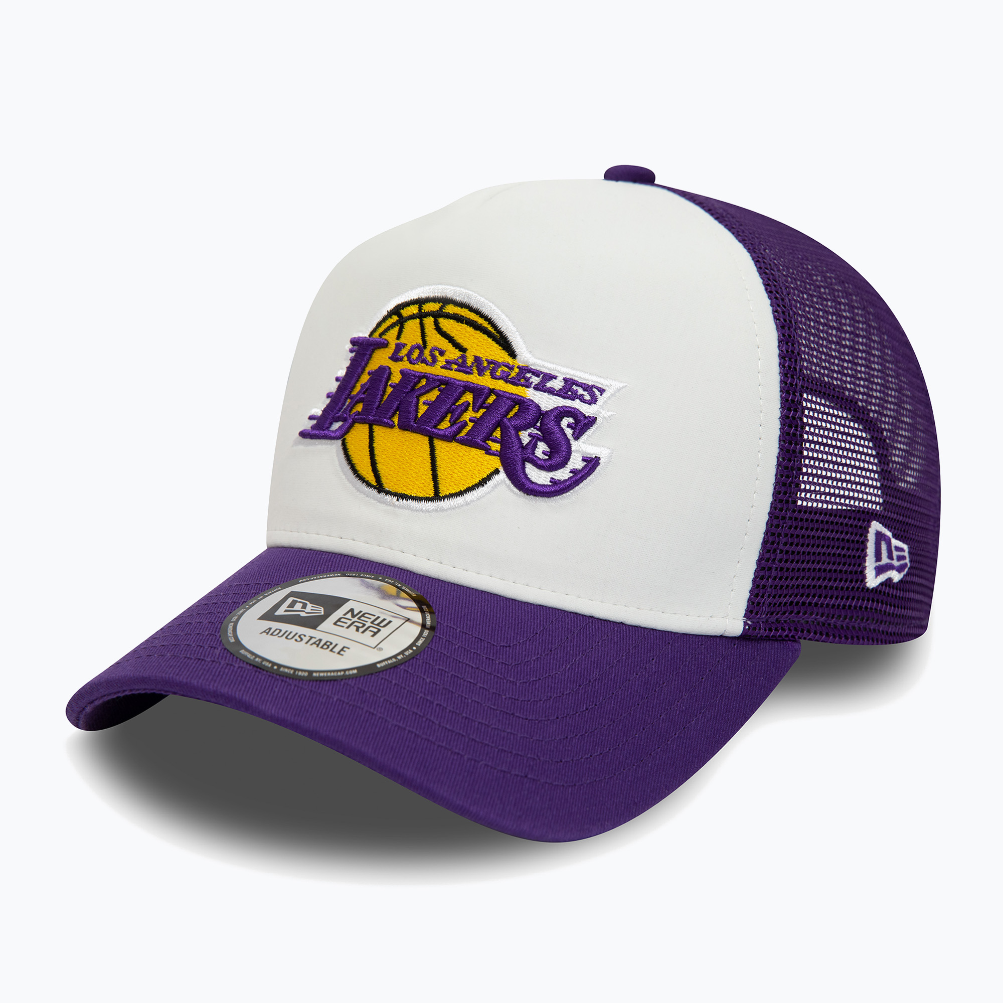 Мъжки New Era Team Colour Block Trucker Los Angeles Lakers open misc бейзболна шапка