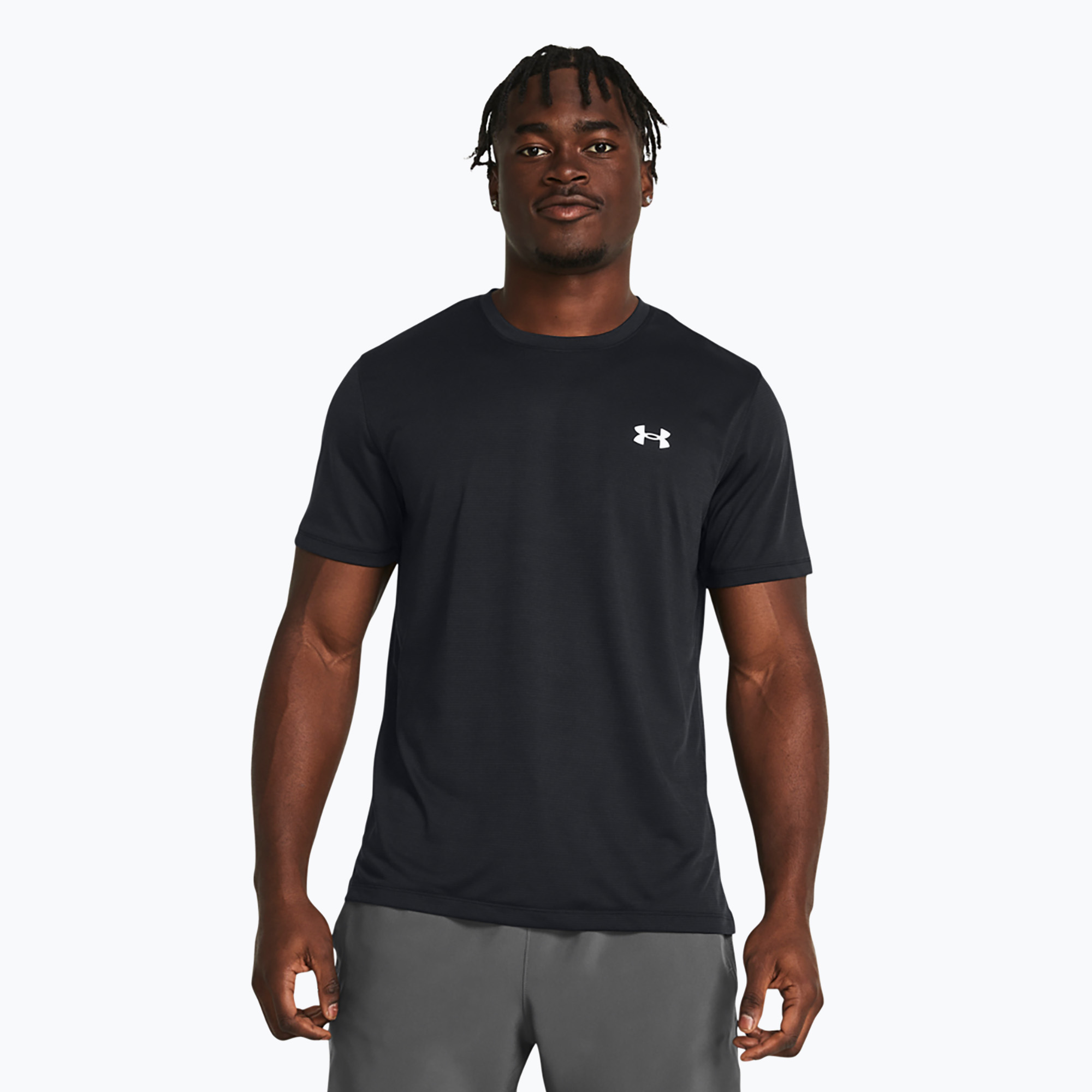 Мъжка тениска за бягане Under Armour Streaker black/reflective
