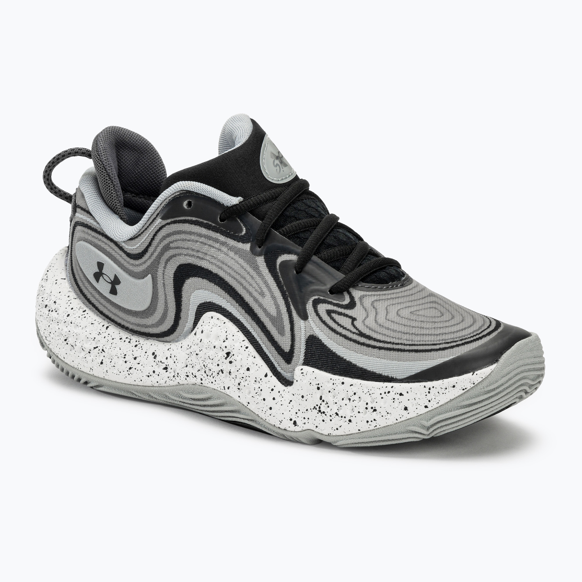 Баскетболни обувки Under Armour Spawn 6 mod gray/black/black