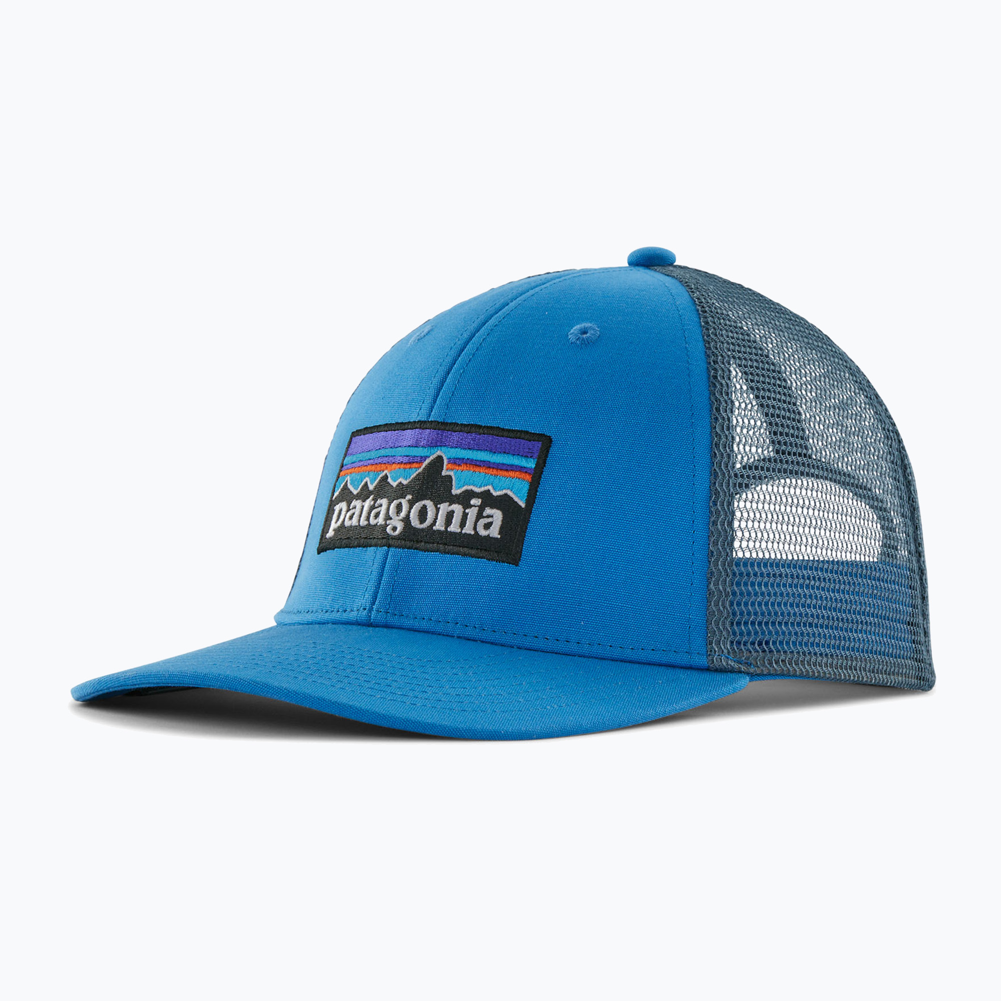 Patagonia P-6 Logo LoPro Trucker vessel синя бейзболна шапка
