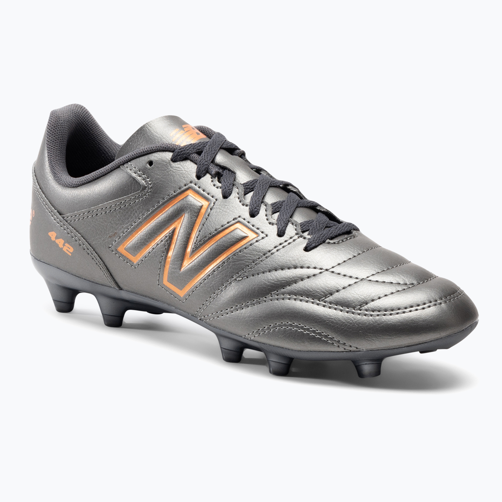 Мъжки футболни обувки New Balance 442 V2 Academy FG silver