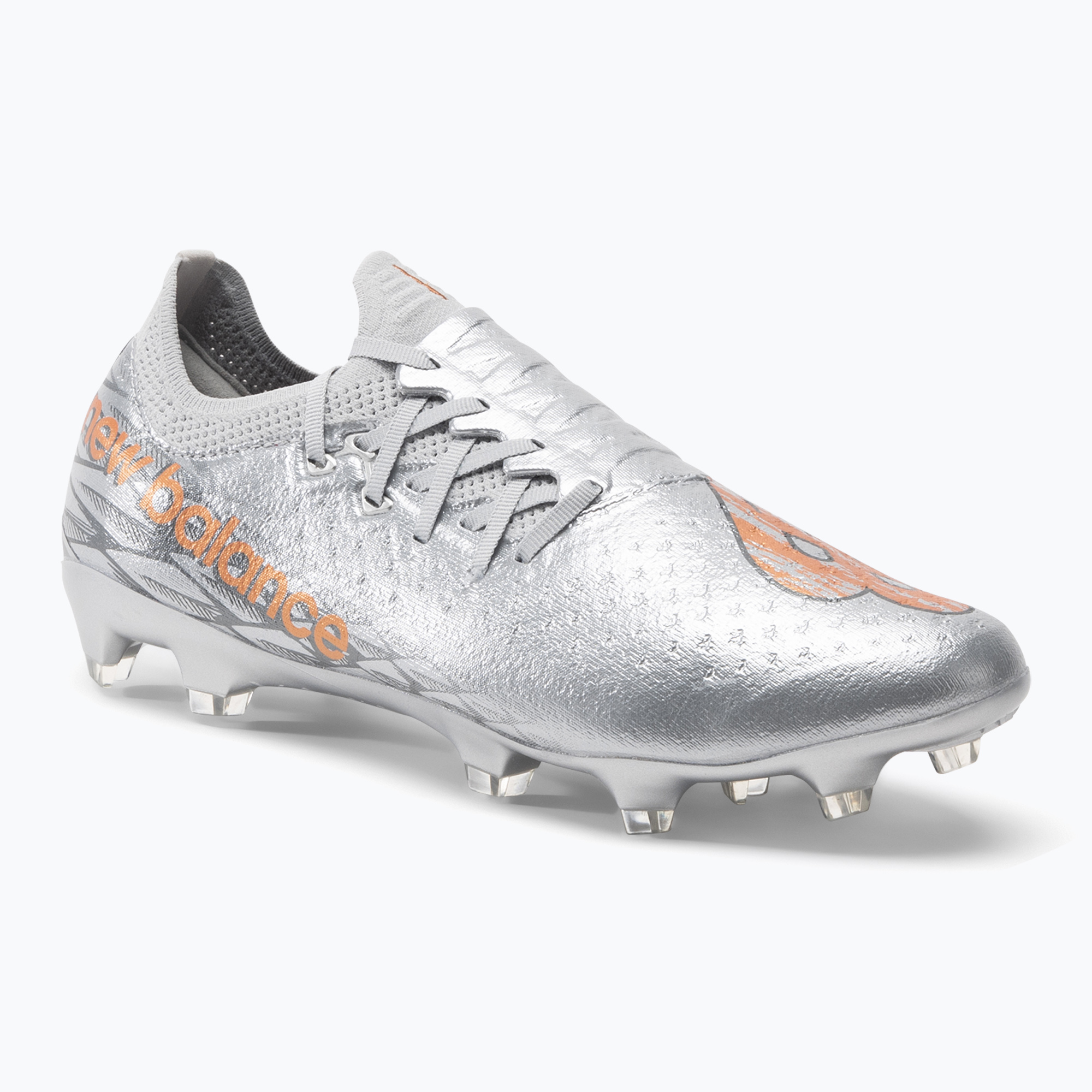 Мъжки футболни обувки New Balance Furon V7 Pro FG silver