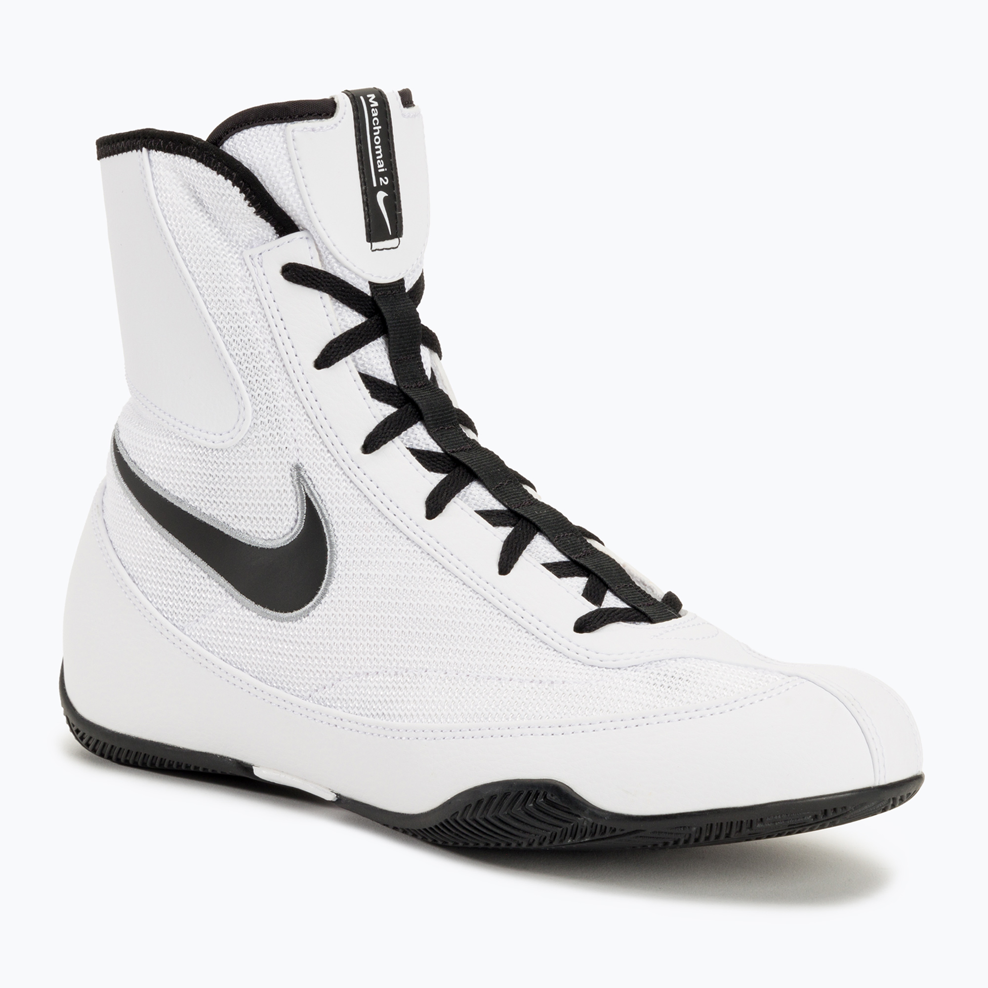 Боксови обувки Nike Machomai 2 SE бяло/черно/вълче сиво