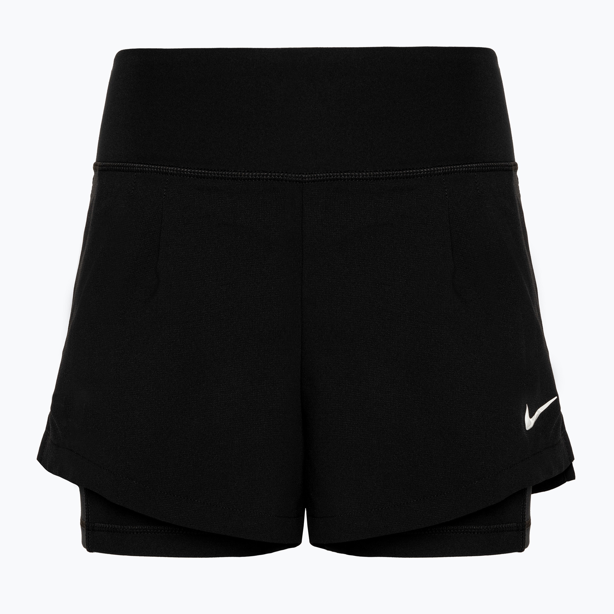 Дамски шорти за тенис Nike Court Dri-Fit Advantage, черни/бели