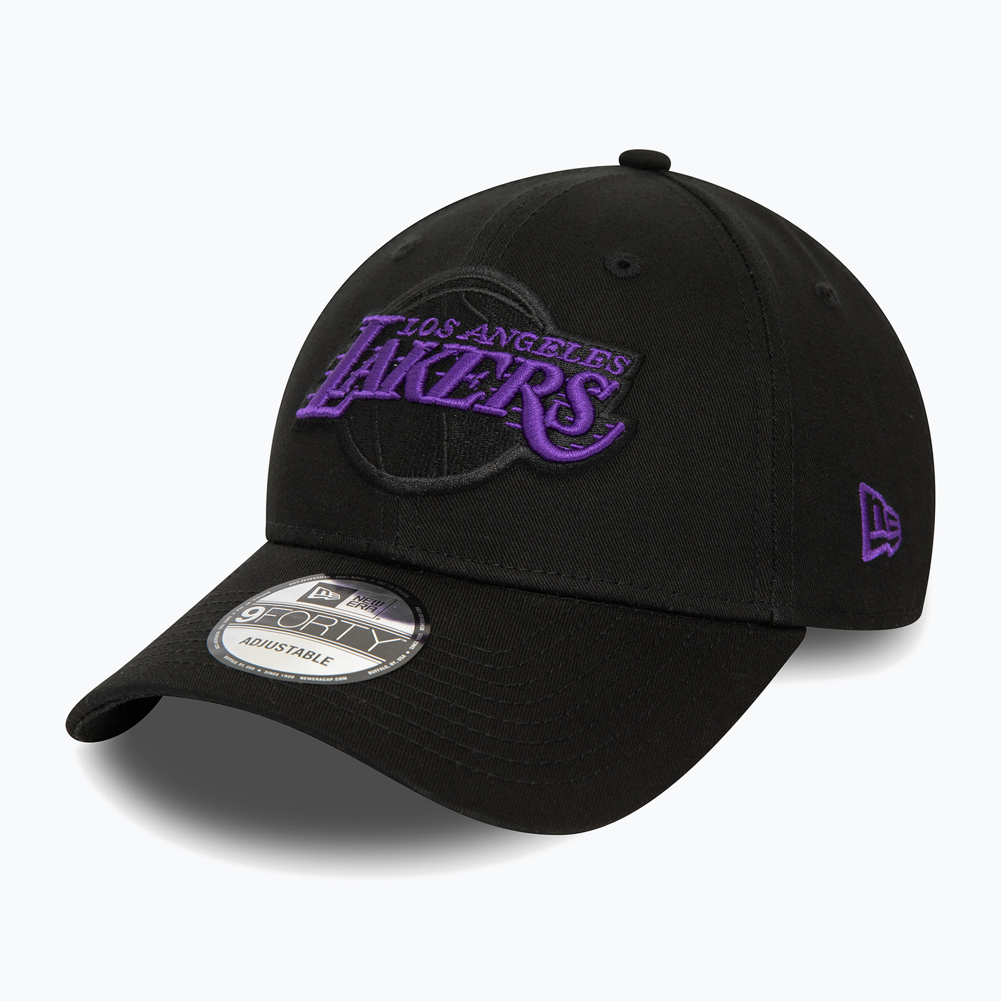 Мъжка бейзболна шапка New Era Side Patch 9Forty Los Angeles Lakers black
