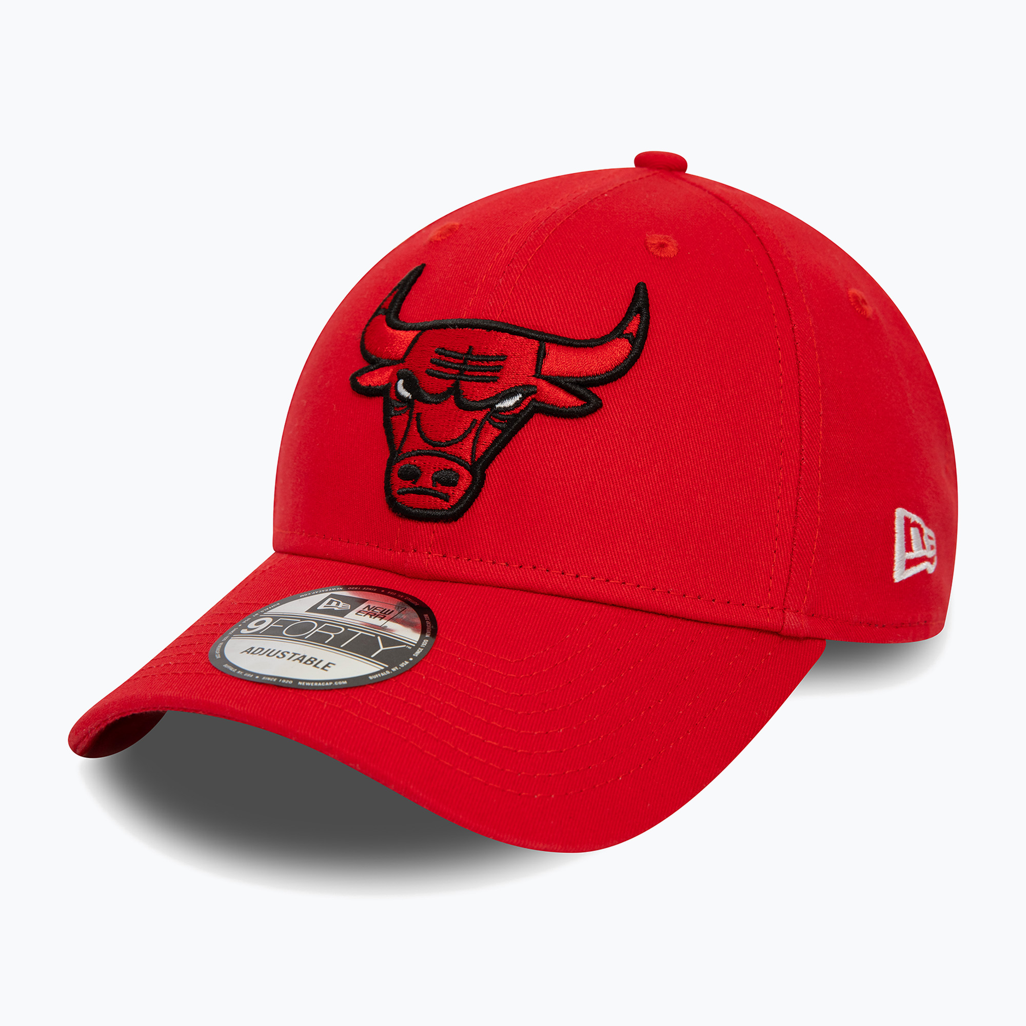 Мъжка бейзболна шапка New Era Side Patch 9Forty Chicago Bulls червена