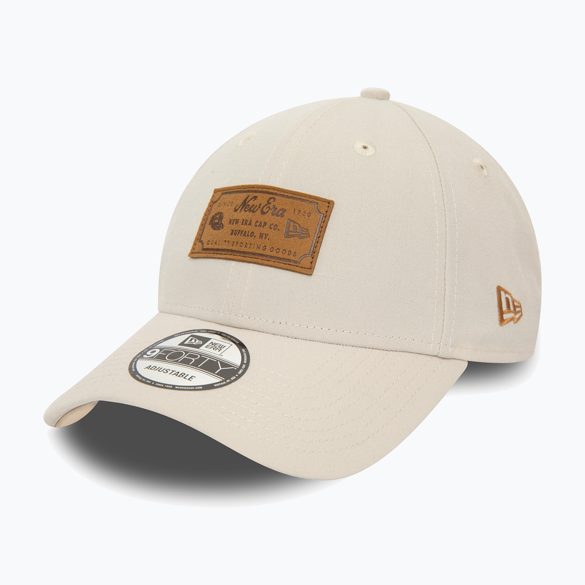 Мъжка бейзболна шапка New Era New World 9Forty light beige