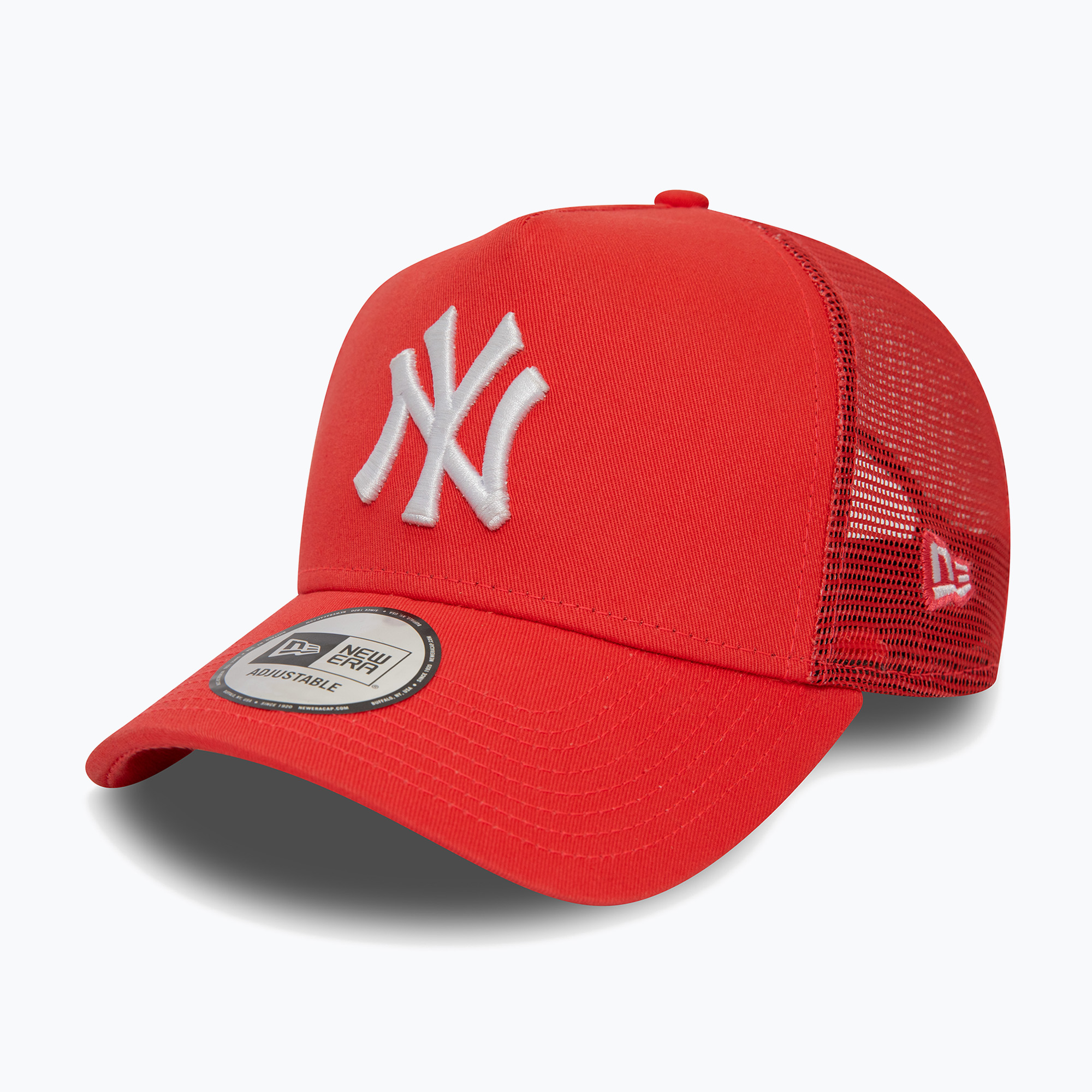 Мъжка бейзболна шапка New Era League Essential Trucker New York Yankees bright red