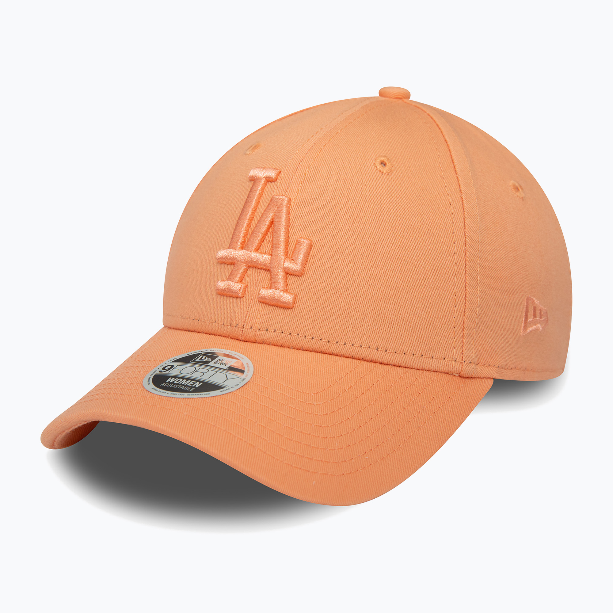 Женска бейзболна шапка New Era League Essential 9Forty Los Angeles Dodgers в пастелно розово
