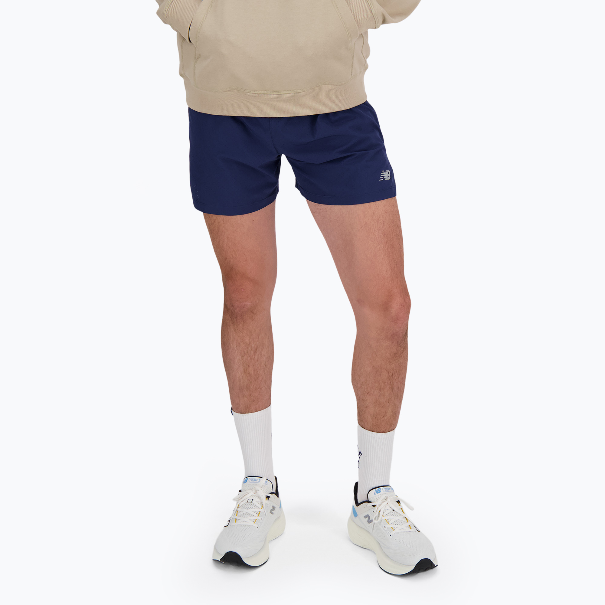 Мъжки шорти за бягане New Balance RC Seamless 5 Inch blue