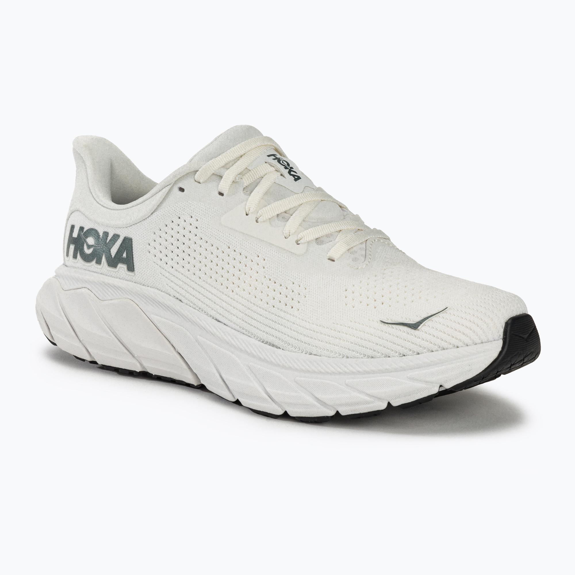 Мъжки обувки за бягане HOKA Arahi 7 blanc de blanc/steel wool