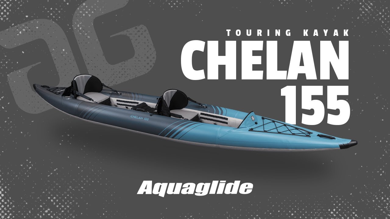 Aquaglide Chelan 155 blue 584121106 Надуваем каяк за 2 лица