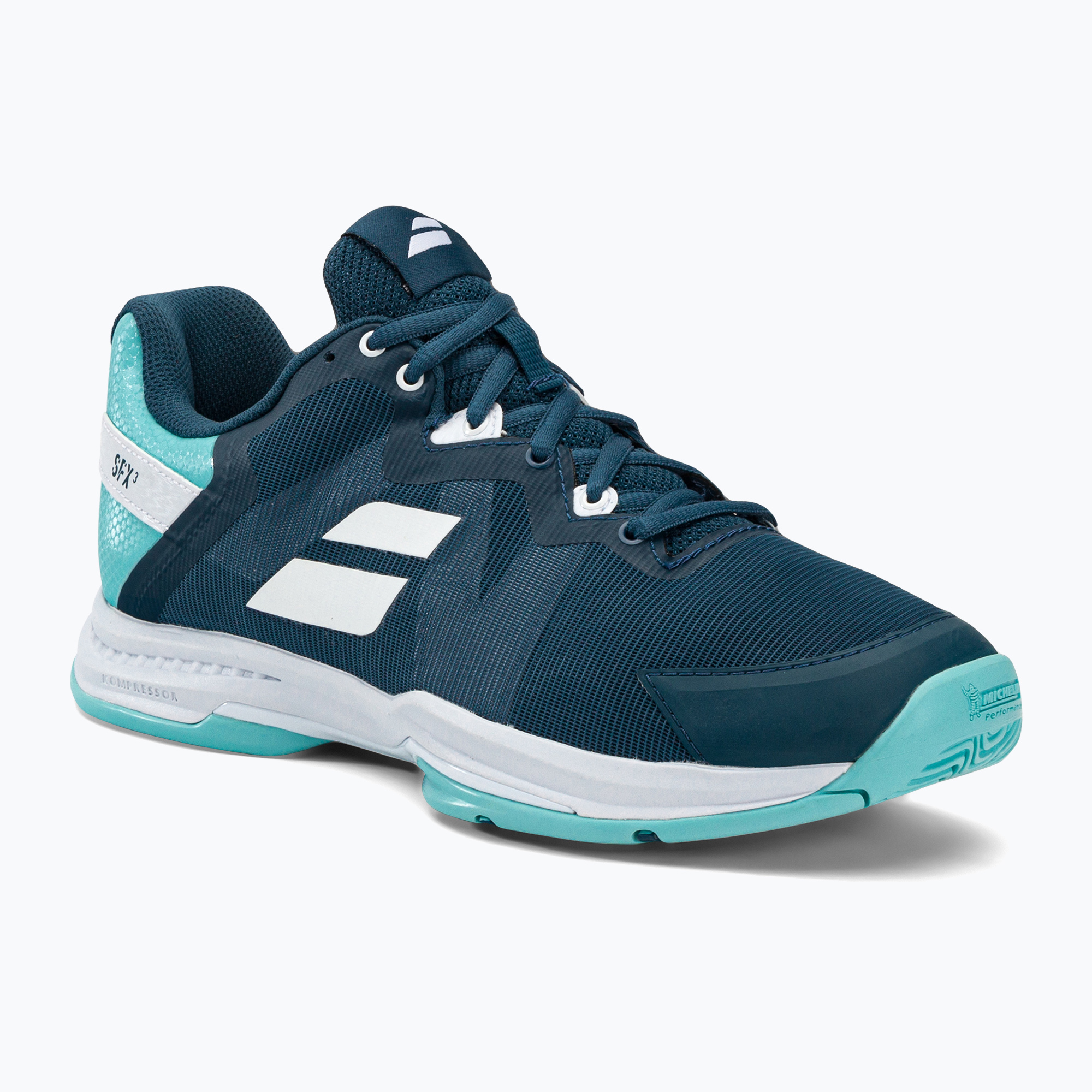 Дамски обувки за тенис Babolat SFX3 All Court blue 31S23530