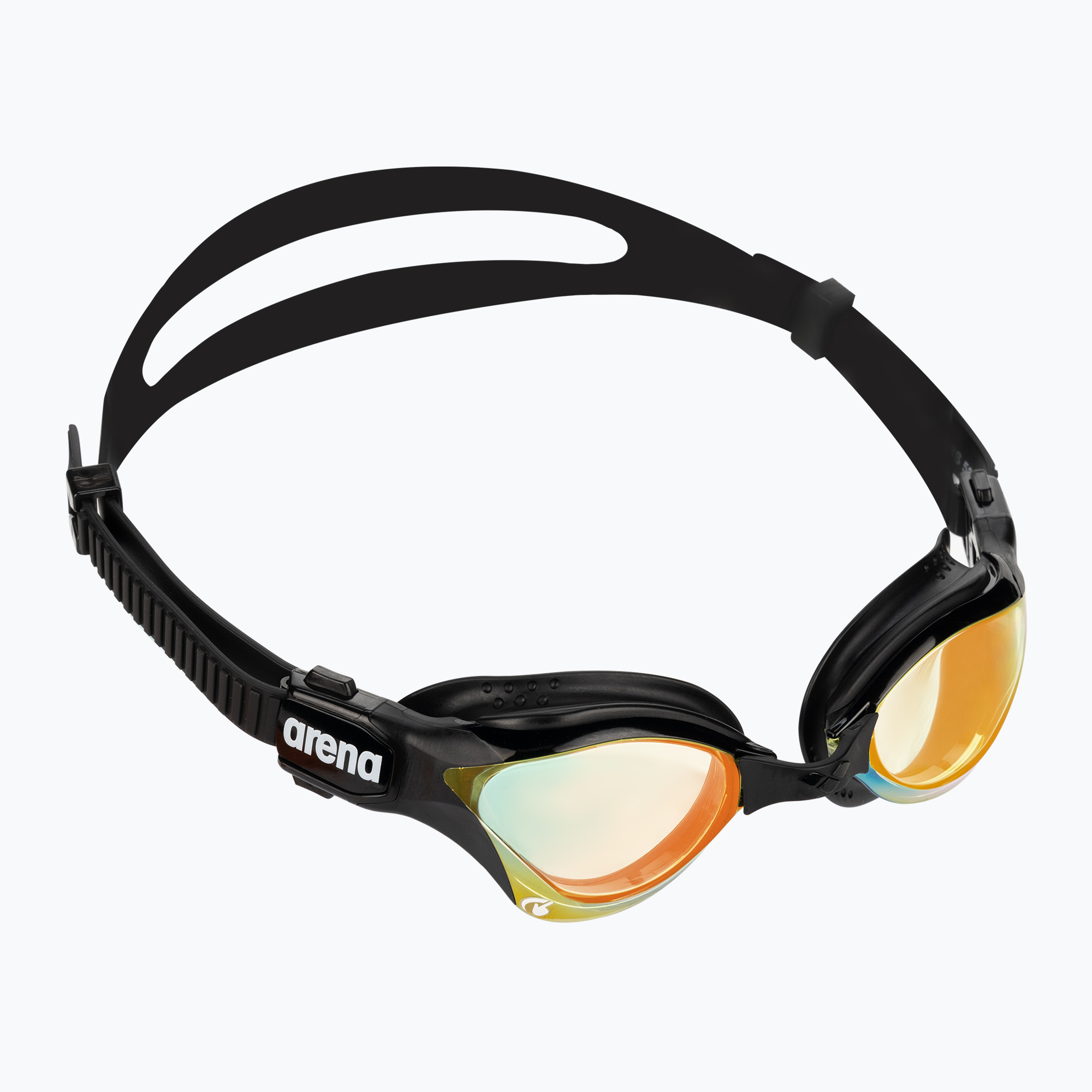 Очила за плуване Arena Cobra Tri Swipe Mirror yellow copper/black 002508/355