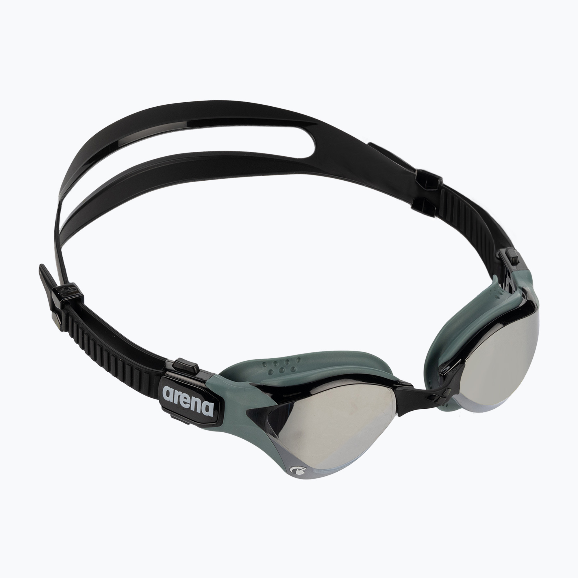 Очила за плуване Arena Cobra Tri Swipe Mirror silver/army 002508/560