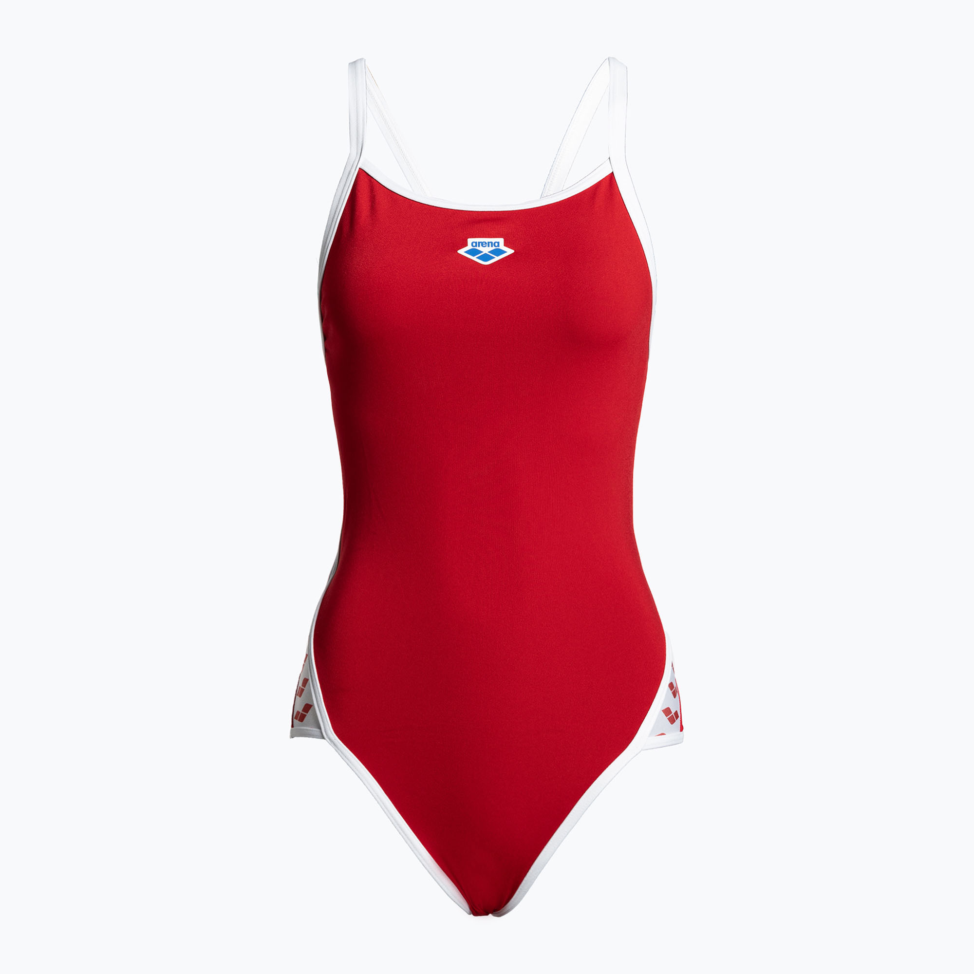 Дамски бански костюм от една част arena Icons Super Fly Back Solid red 005036