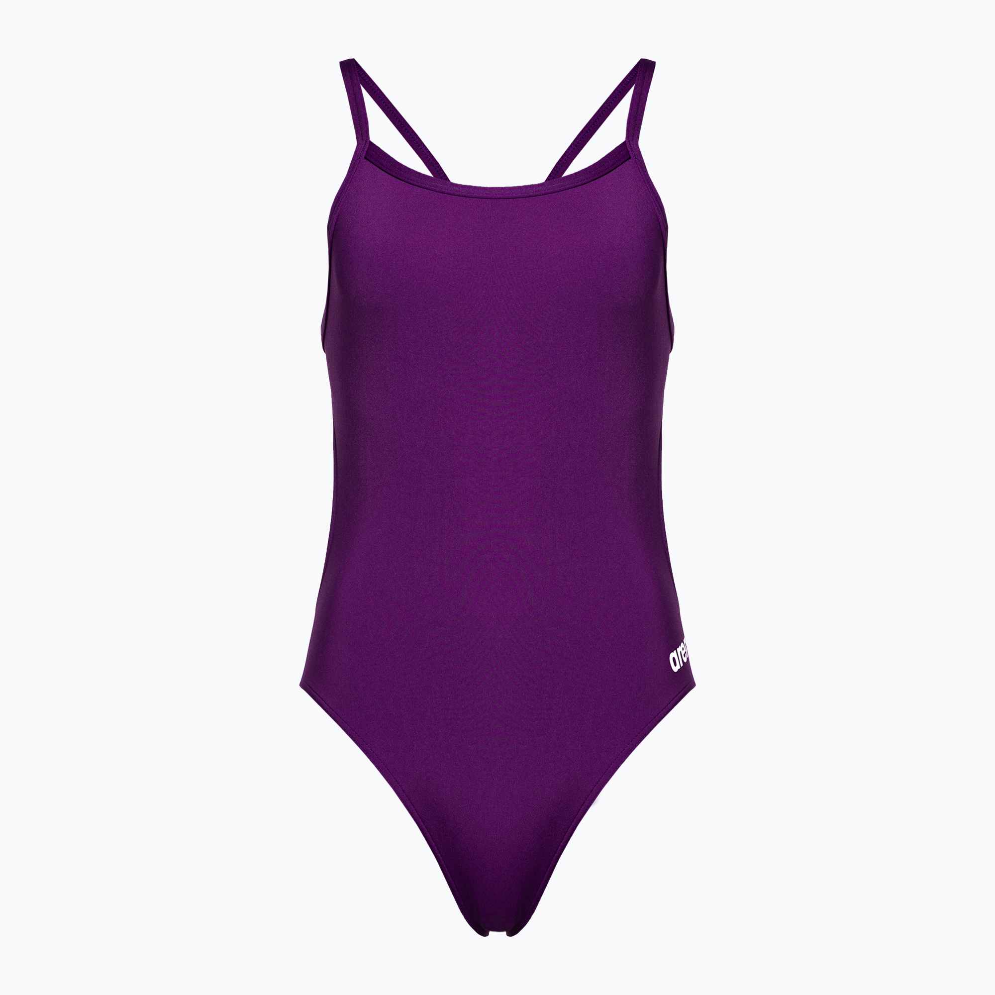 Дамски бански костюм от една част arena Team Challenge Solid purple 004766