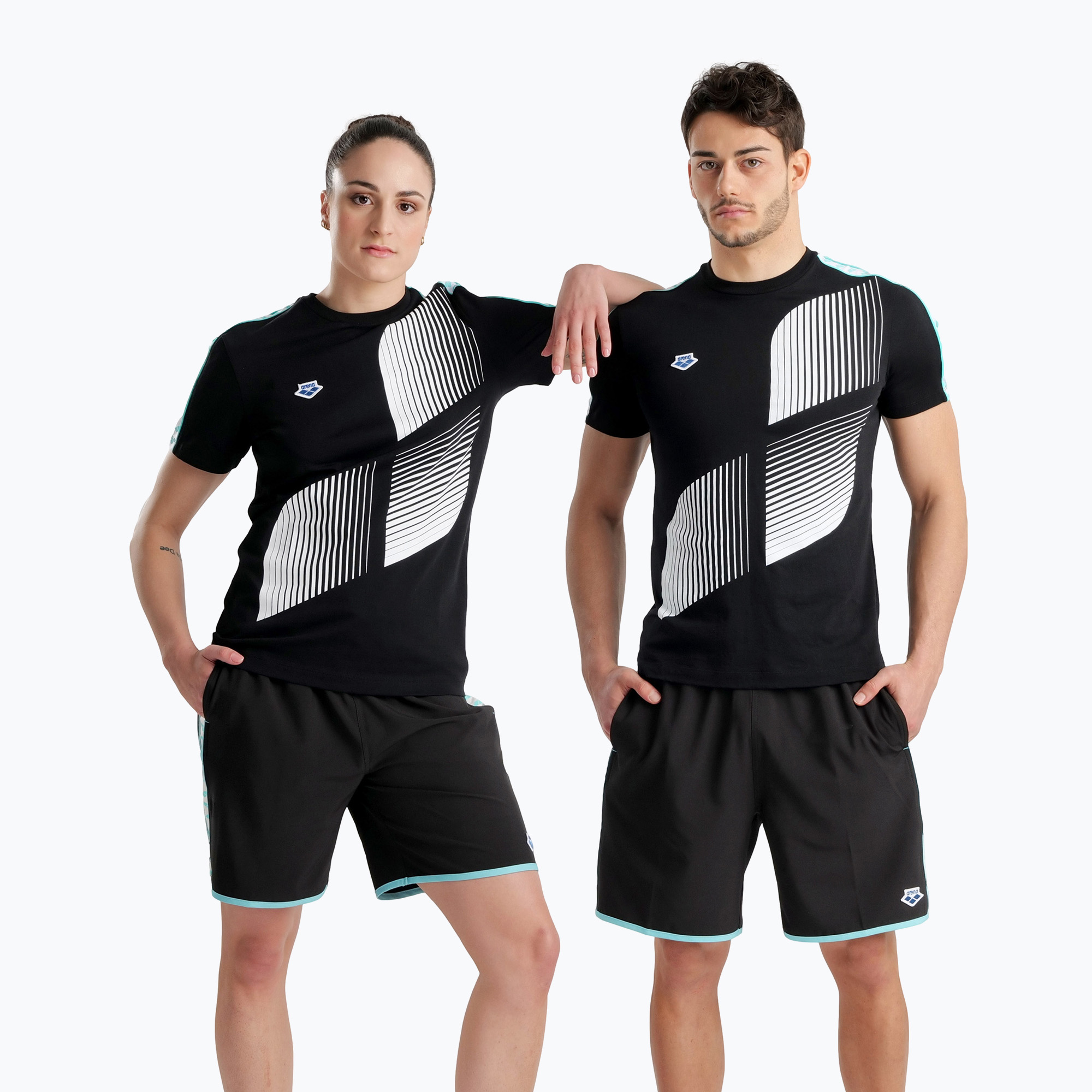 Тениска arena Team Logo black 005651
