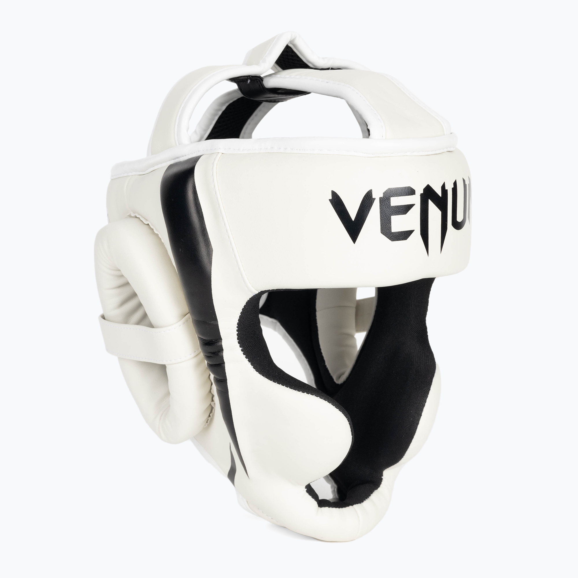 Venum Elite бяла/черна боксова каска