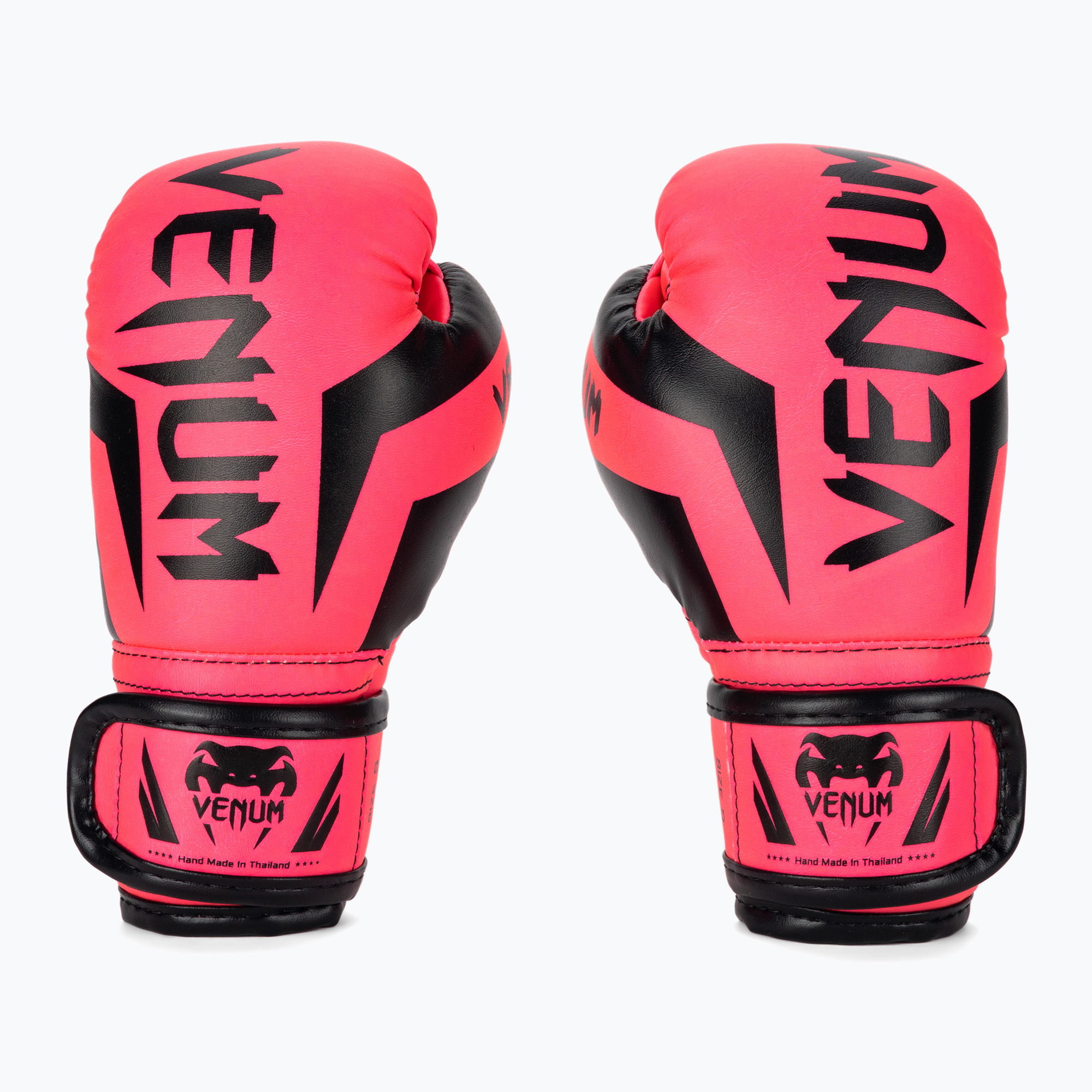 Детски боксови ръкавици Venum Elite Boxing във флуорово розово