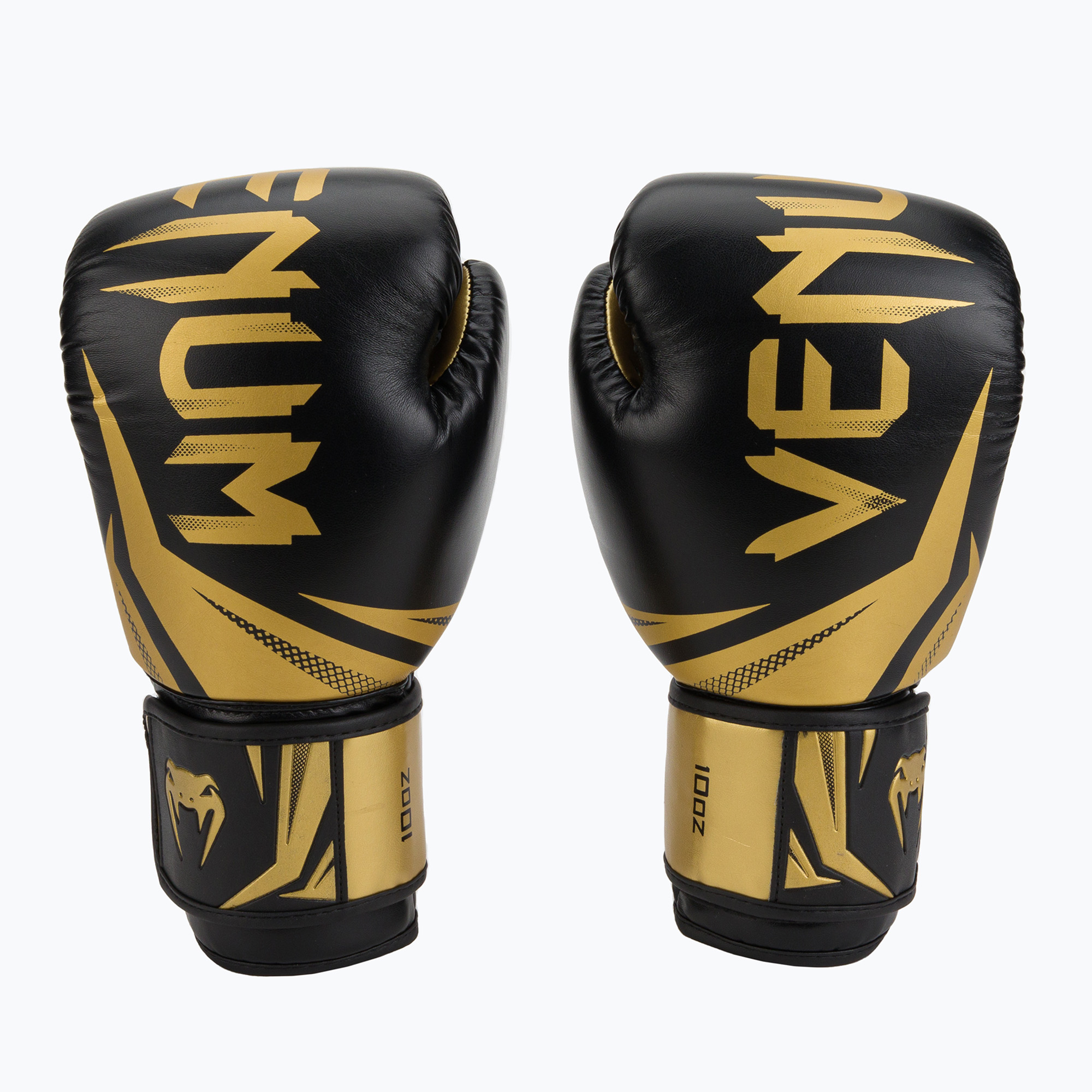 Мъжки боксови ръкавици Venum Challenger 3.0 в черно и златно VENUM-03525