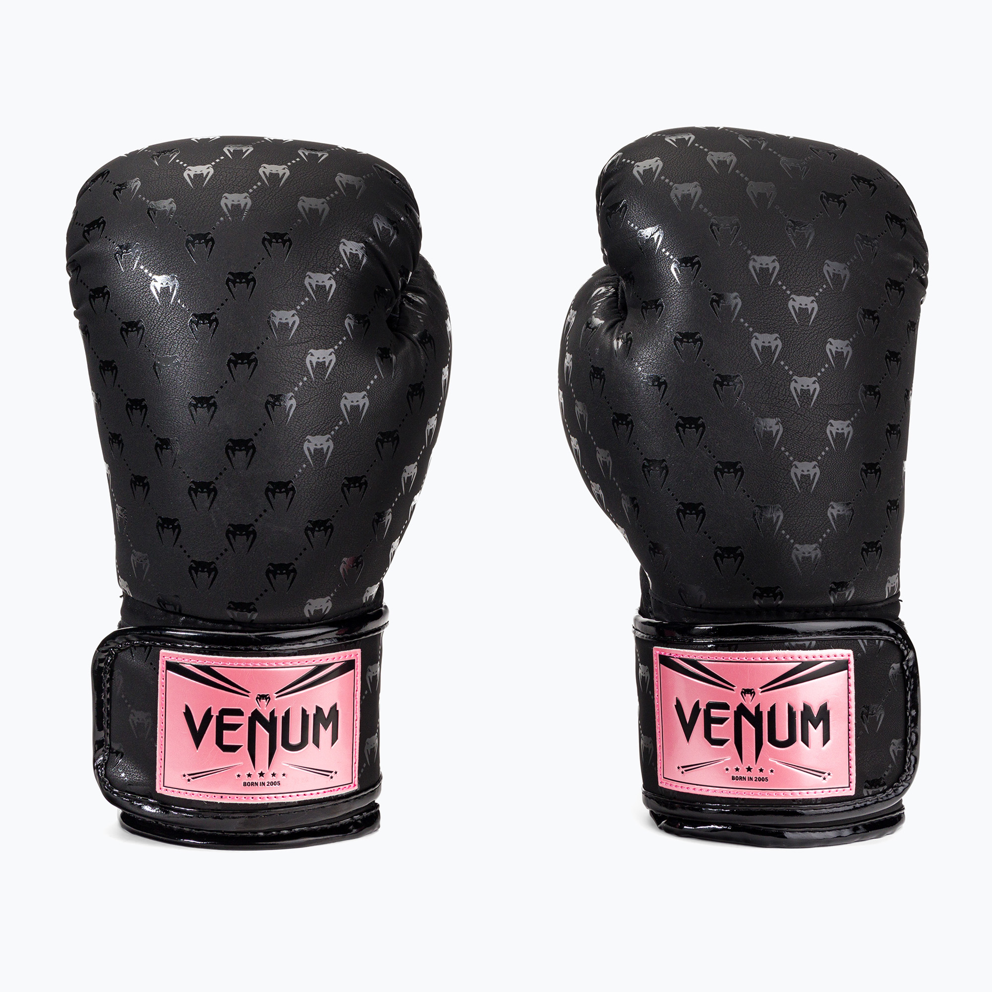 Венум Impact Monogram черно-златни боксови ръкавици VENUM-04586-537
