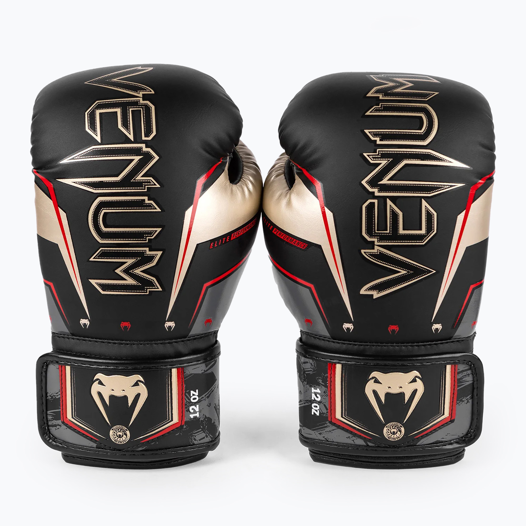 Боксови ръкавици Venum Elite Evo черни/златни