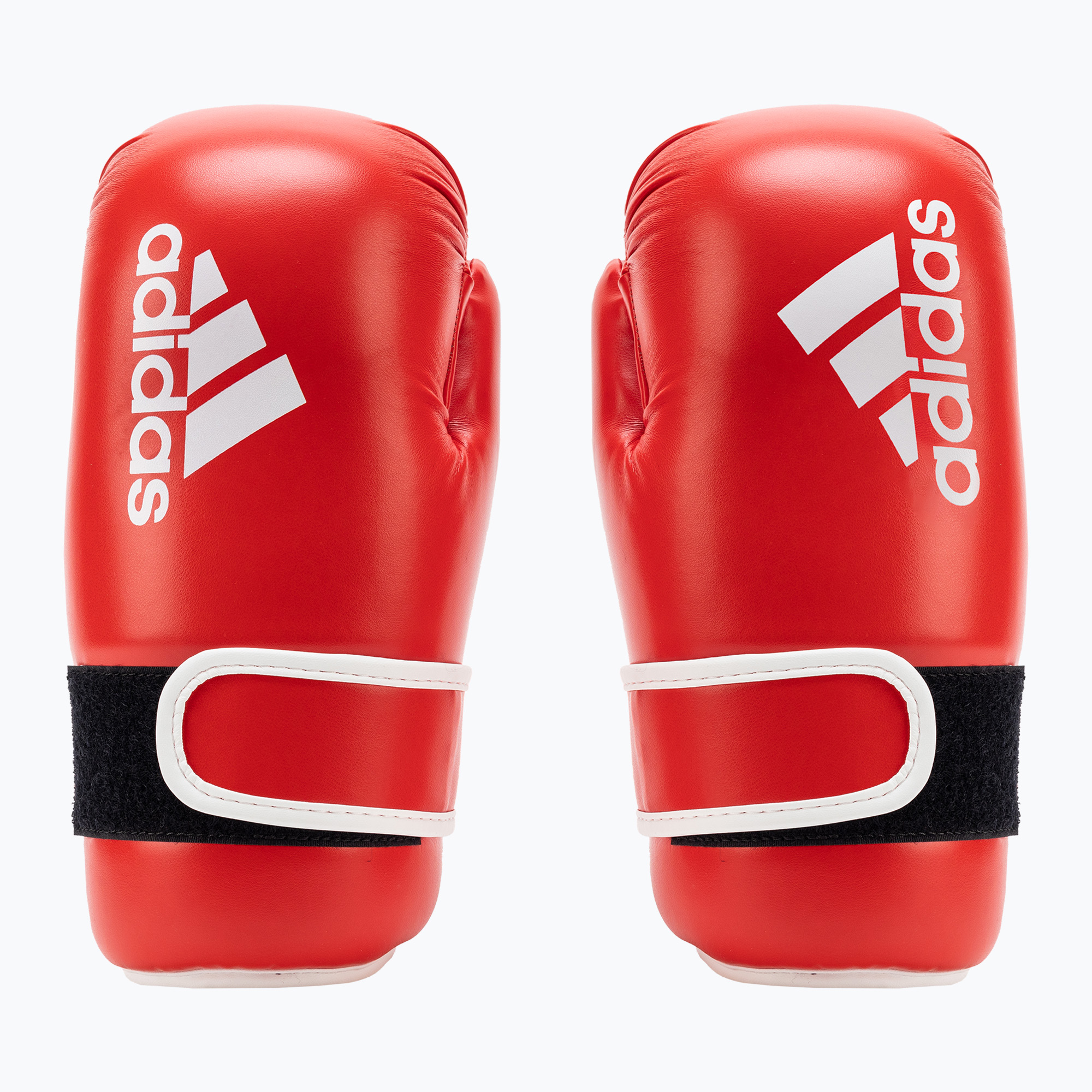 adidas Point Fight боксови ръкавици Adikbpf100 червено и бяло ADIKBPF100