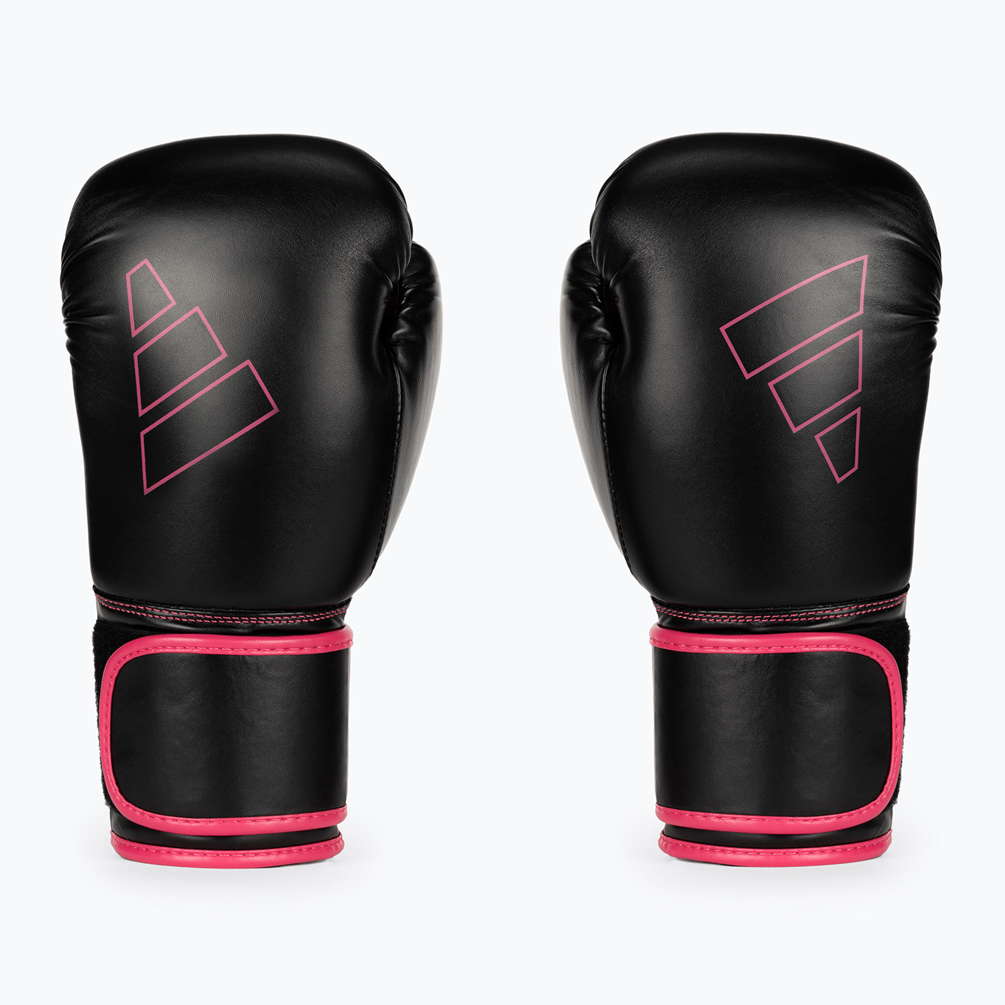 adidas Hybrid 80 боксови ръкавици черни/розови ADIH80
