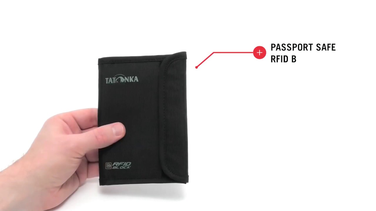 Tatonka Passport Safe RFID B портфейл черен